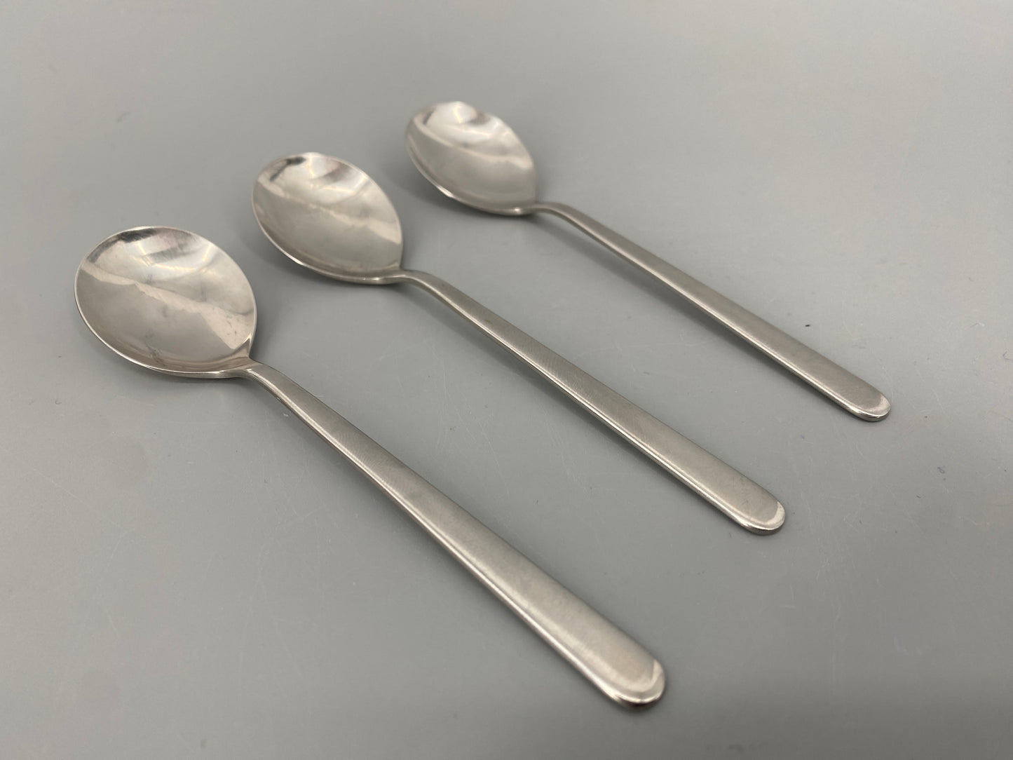 Drei, kleine Löffel aus der 2726 Serie von Carl Pott für Hugo Pott, Solingen, Deutschland 1970er