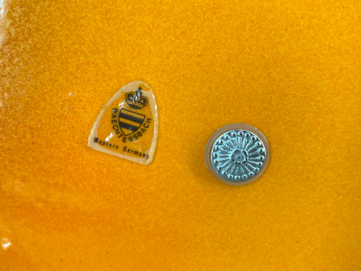 Etagere von Wächtersbach aus Keramik mit Apfelmotiv, 70er