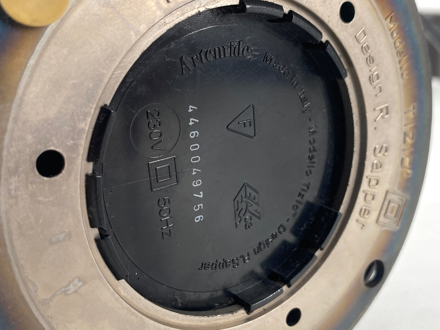 Tischlampe "Tizio" von Richard Sapper für Artemide, Titanium, Sonderedition, 2001