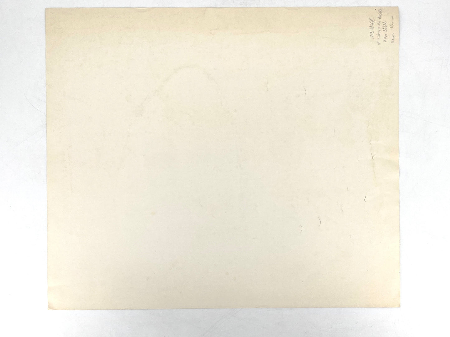 Farbsiebdruck "Il ritorno di ricciolo" von Hajo Bötel, Edition der Griffelkunst-Vereinigung, Hamburg 1971