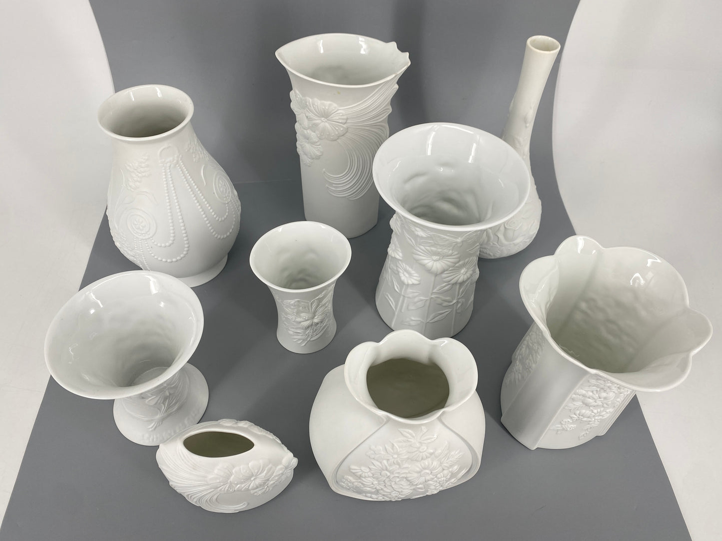 Konvolut an Vasen von Kaiser, Westdeutschland, 1972