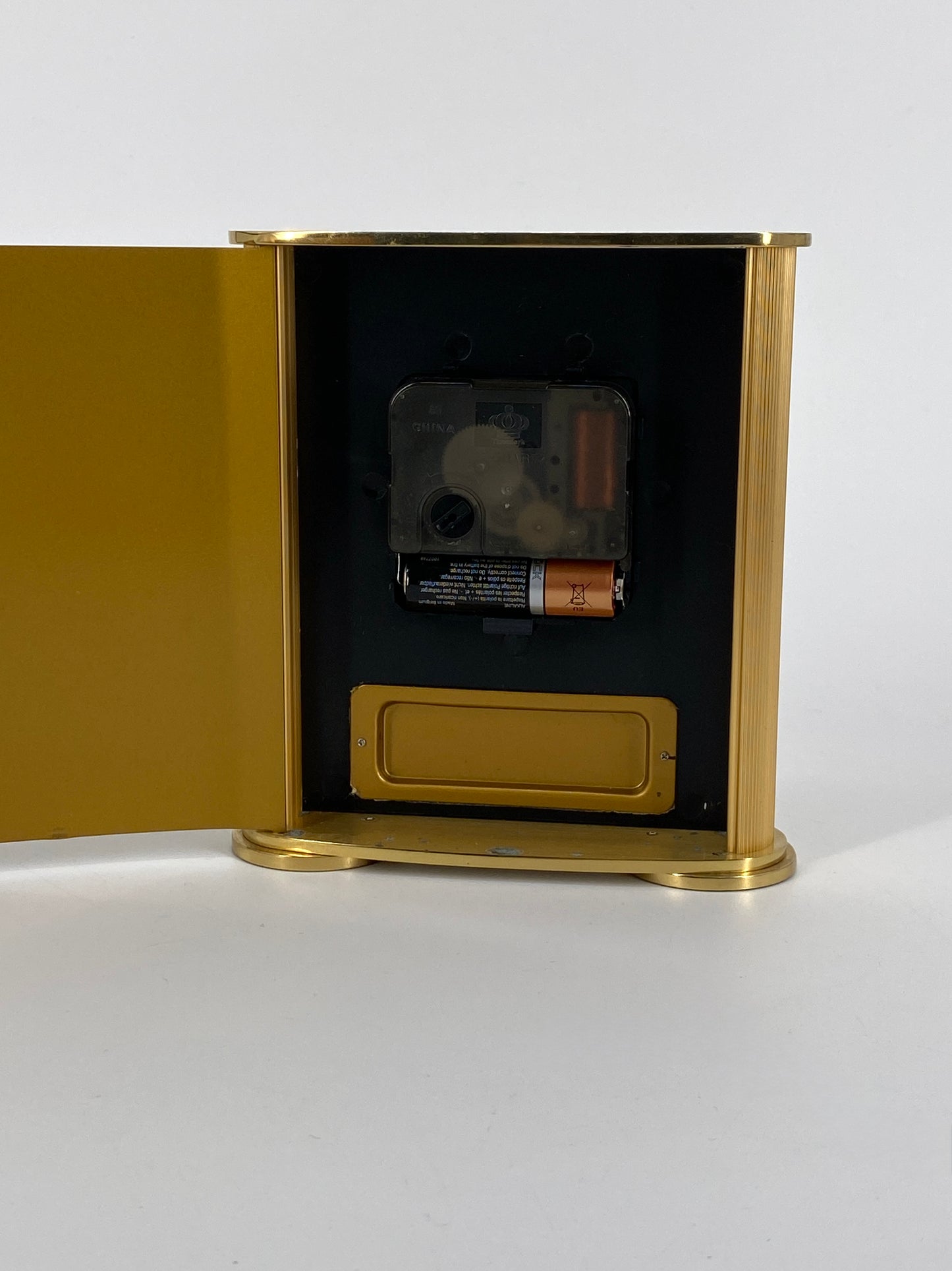 Goldene Quartz Tischuhr von der University of Waterloo