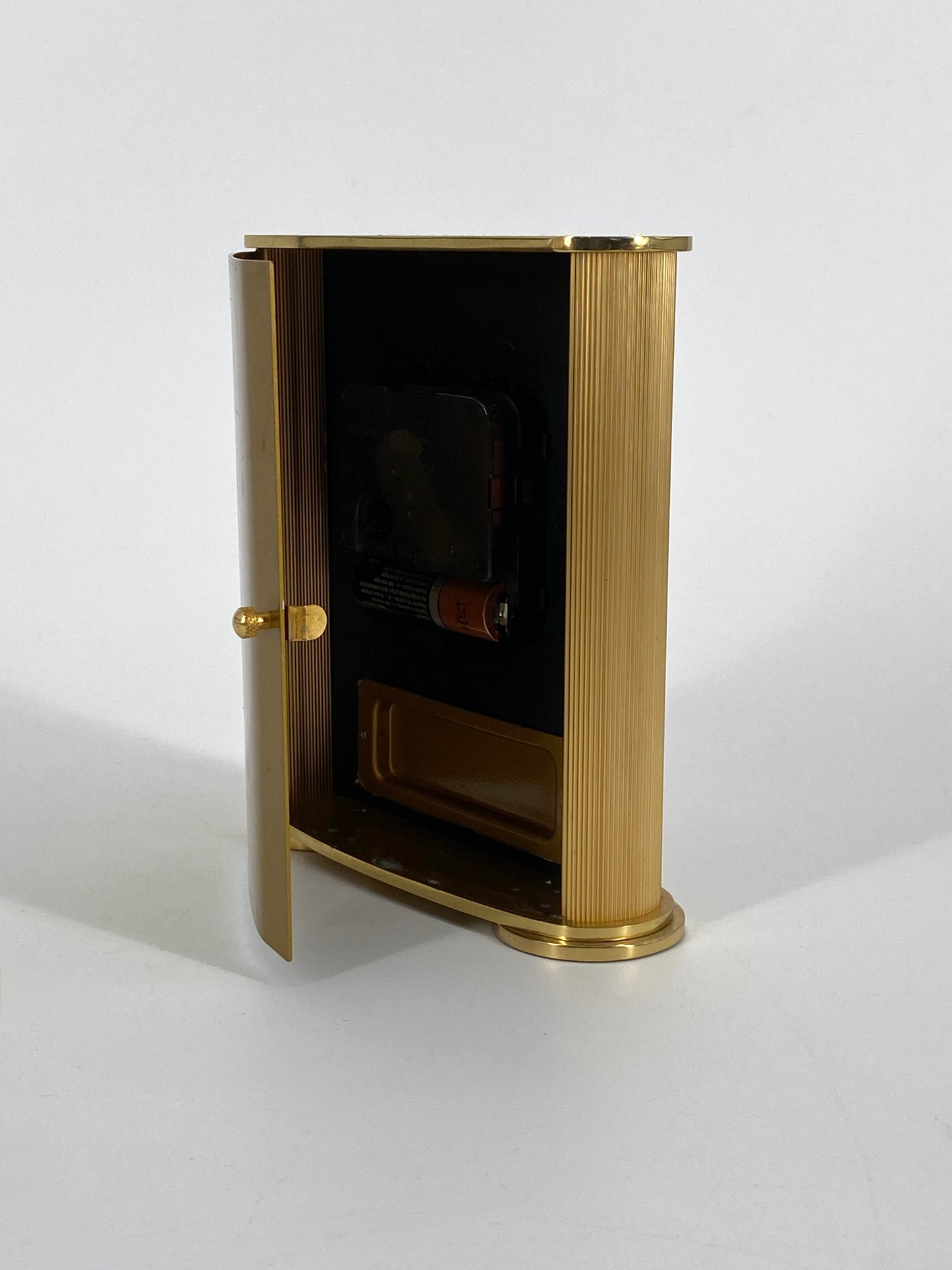 Goldene Quartz Tischuhr von der University of Waterloo