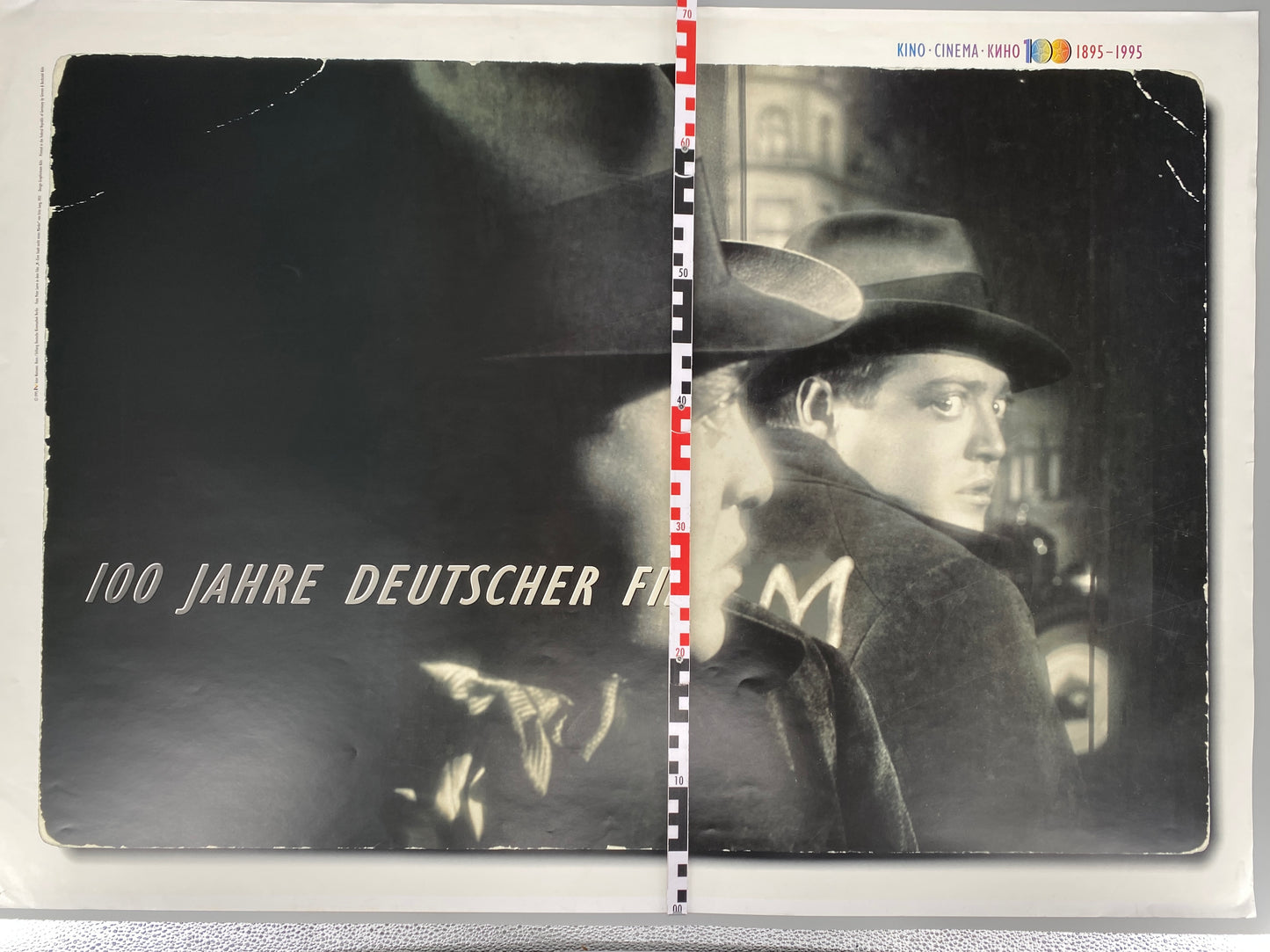 Plakat M-Eine Stadt sucht Ihren Mörder. Kinemathek Berlin, 100 Jahre deutscher Film