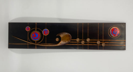 Großes Wandbild Relief, Handarbeit Gebr. Kupfer, 1970er Jahre