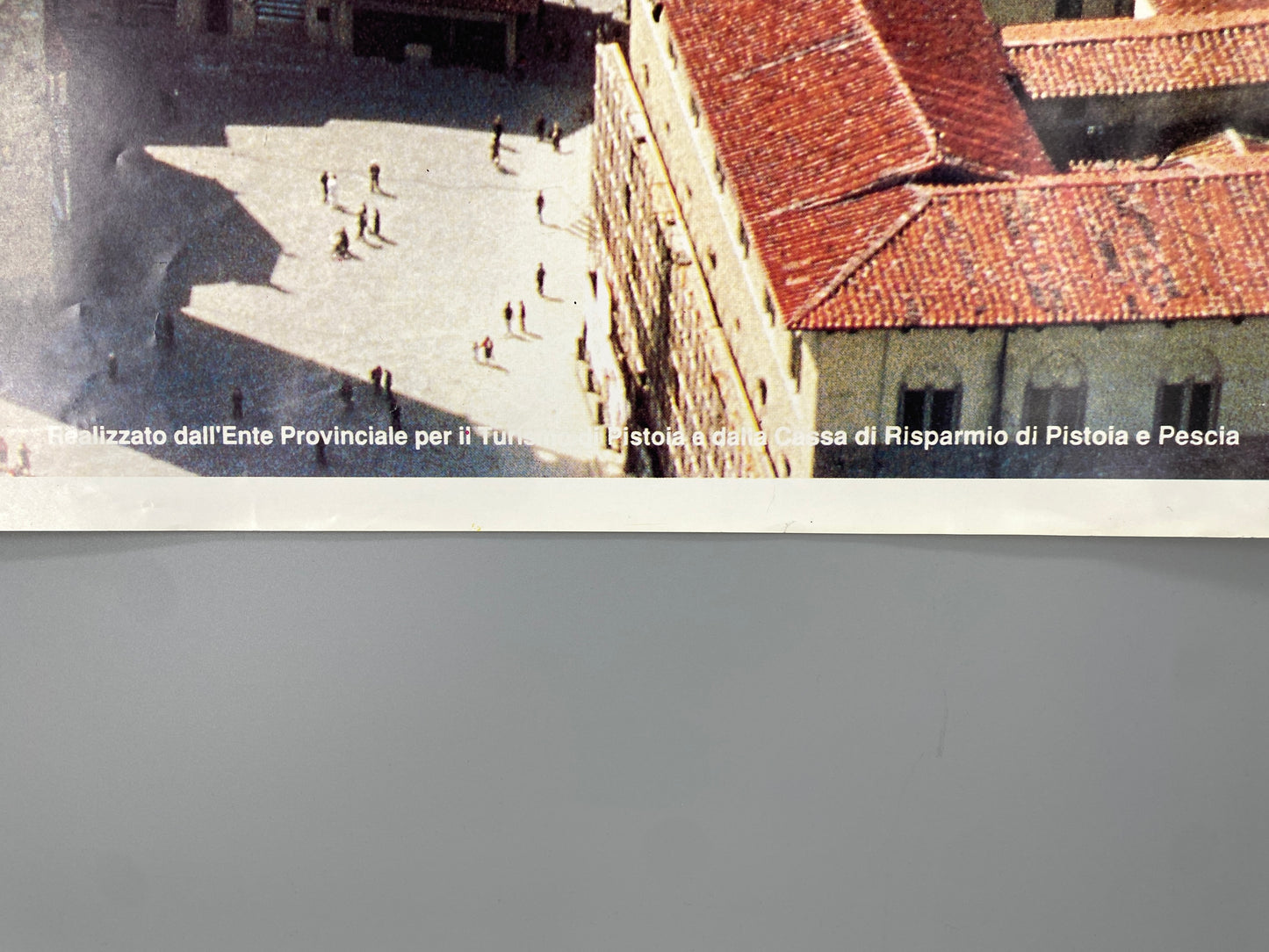 Pistoia, Italien. Cattedrale di San Zeno, Vintage Panorama-Poster