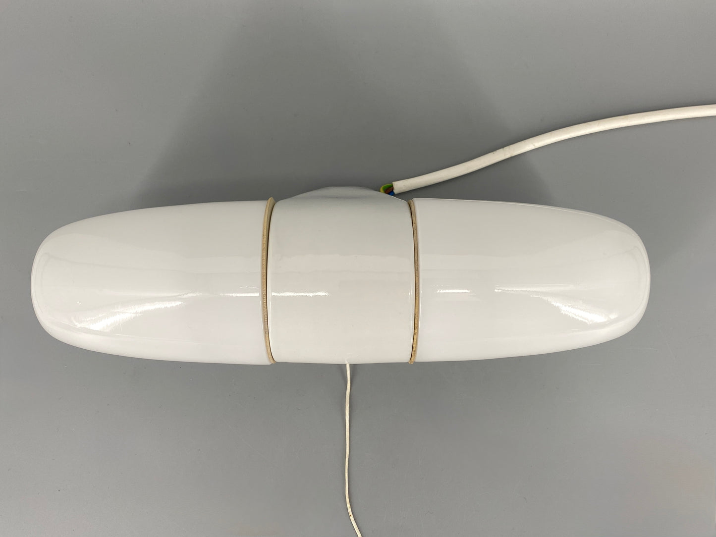 Zeitlose Wandlampe / Spiegellampe "6078Z" von Wilhelm Wagenfeld für Lindner mit Zugschalter, 50er