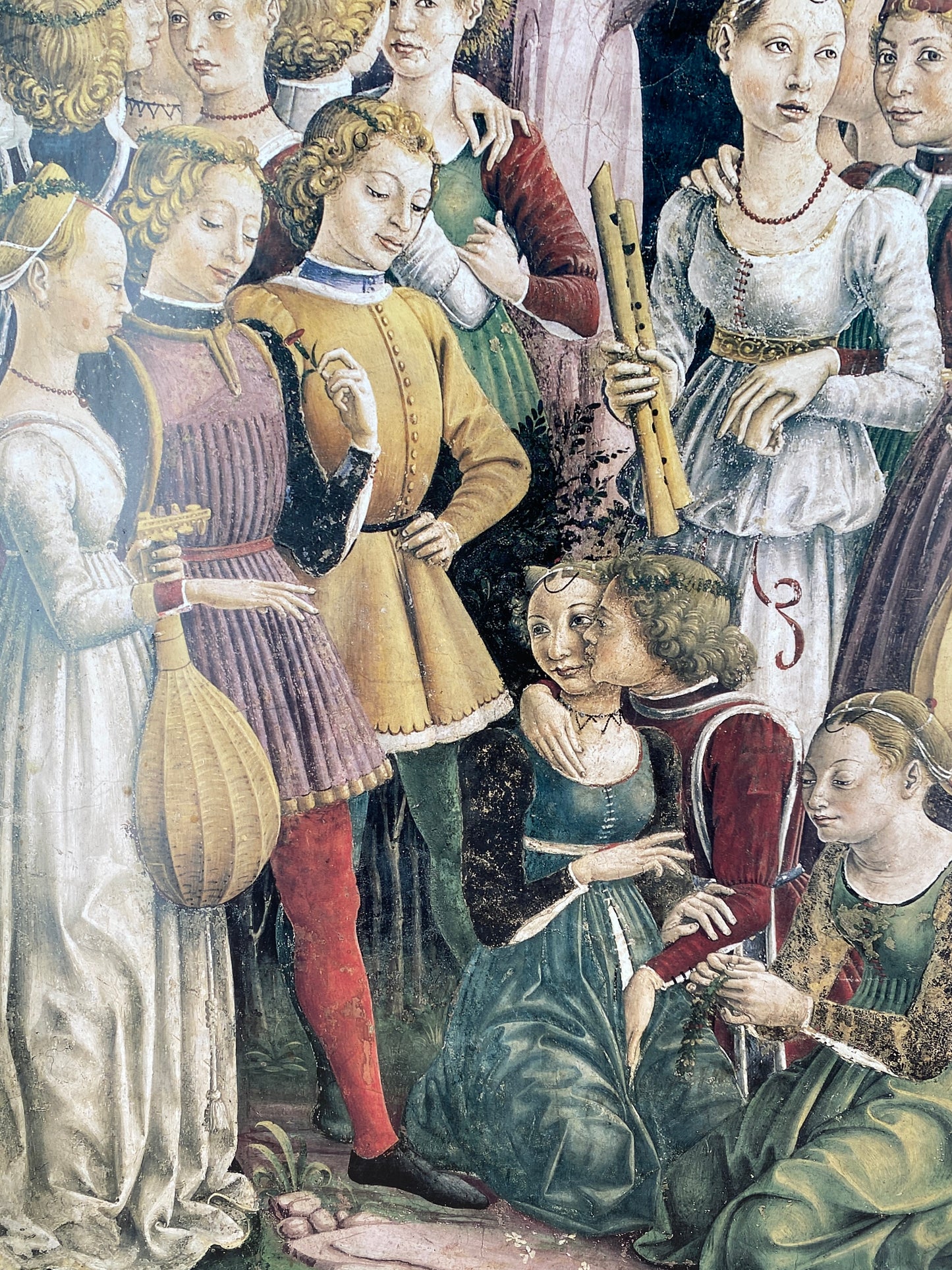 Poster Museo Schifanoia, Francesco Del Cossa - Triumph der Venus/April