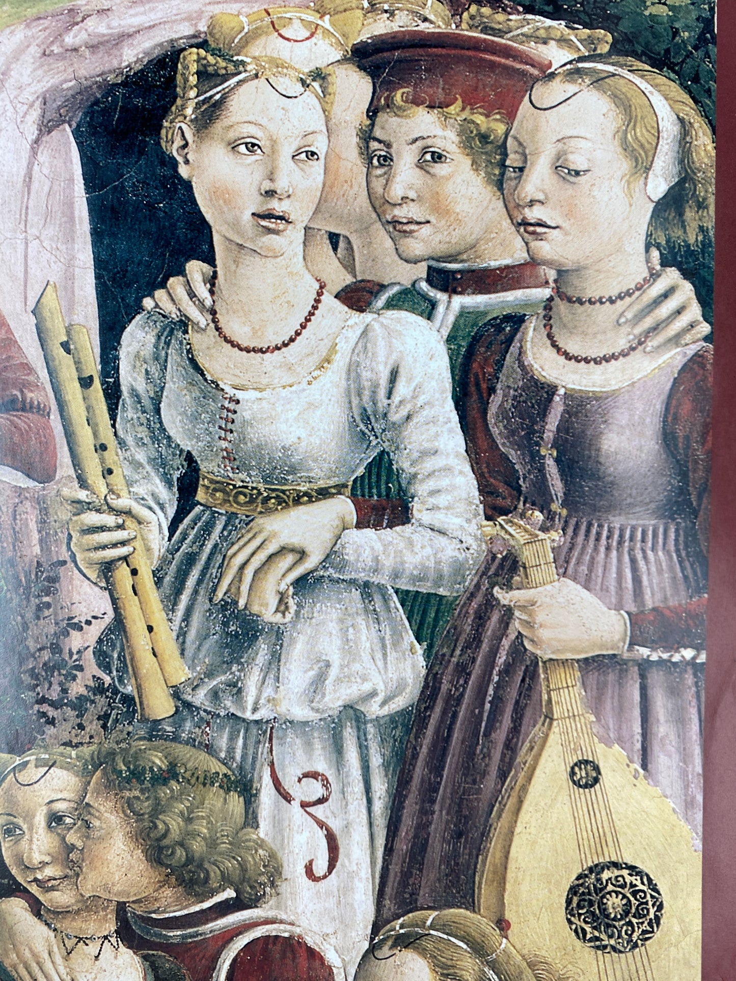 Poster Museo Schifanoia, Francesco Del Cossa - Triumph der Venus/April