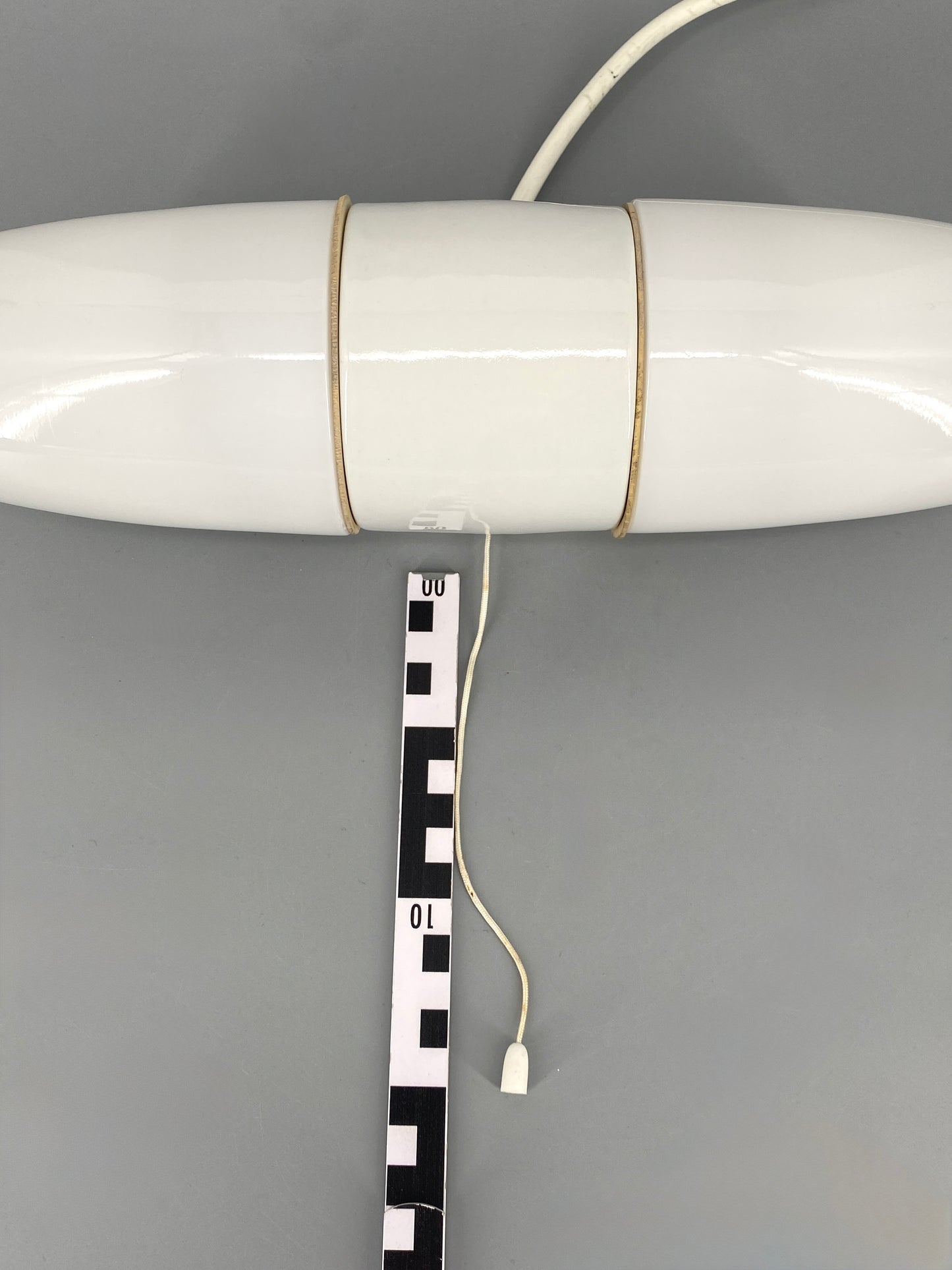 Zeitlose Wandlampe / Spiegellampe "6078Z" von Wilhelm Wagenfeld für Lindner mit Zugschalter, 50er