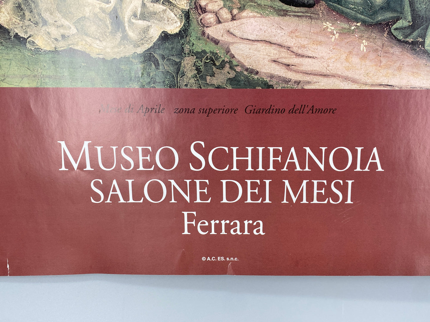 Poster Museo Schifanoia, Francesco Del Cossa - Triumph der Venus/April