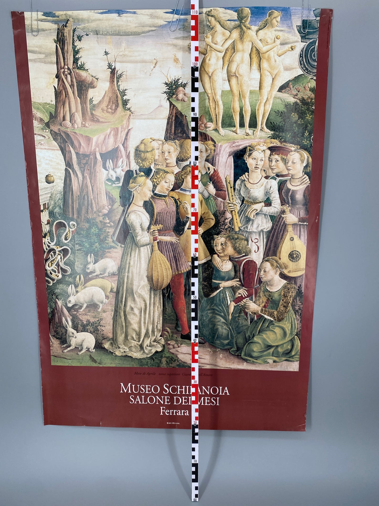 Poster Museo Schifanoia, Francesco Del Cossa - Triumph der Venus/April