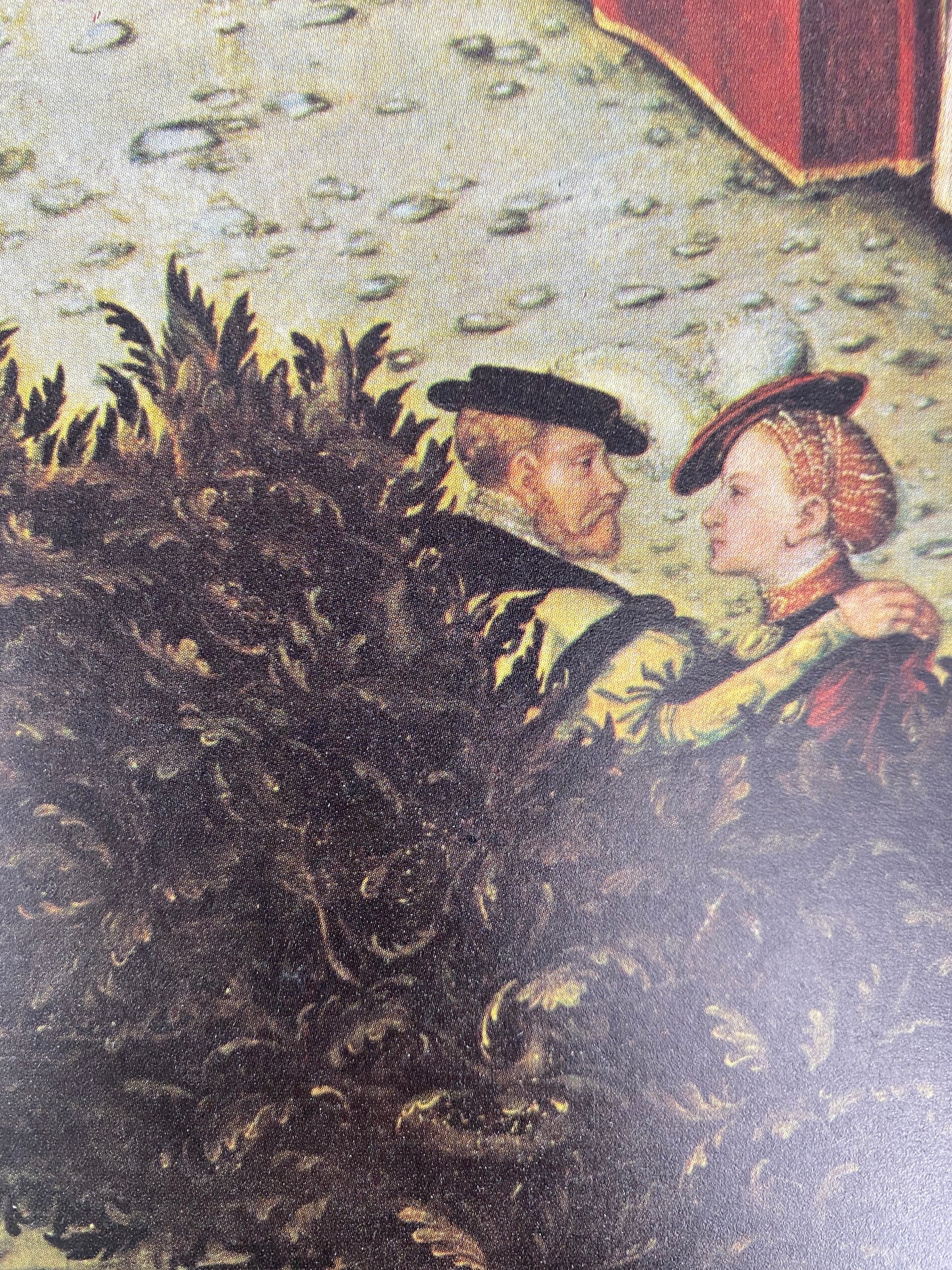 Lucas Cranach DÄ, Der Jungbrunnen. Kunstdruck des Klett Verlages
