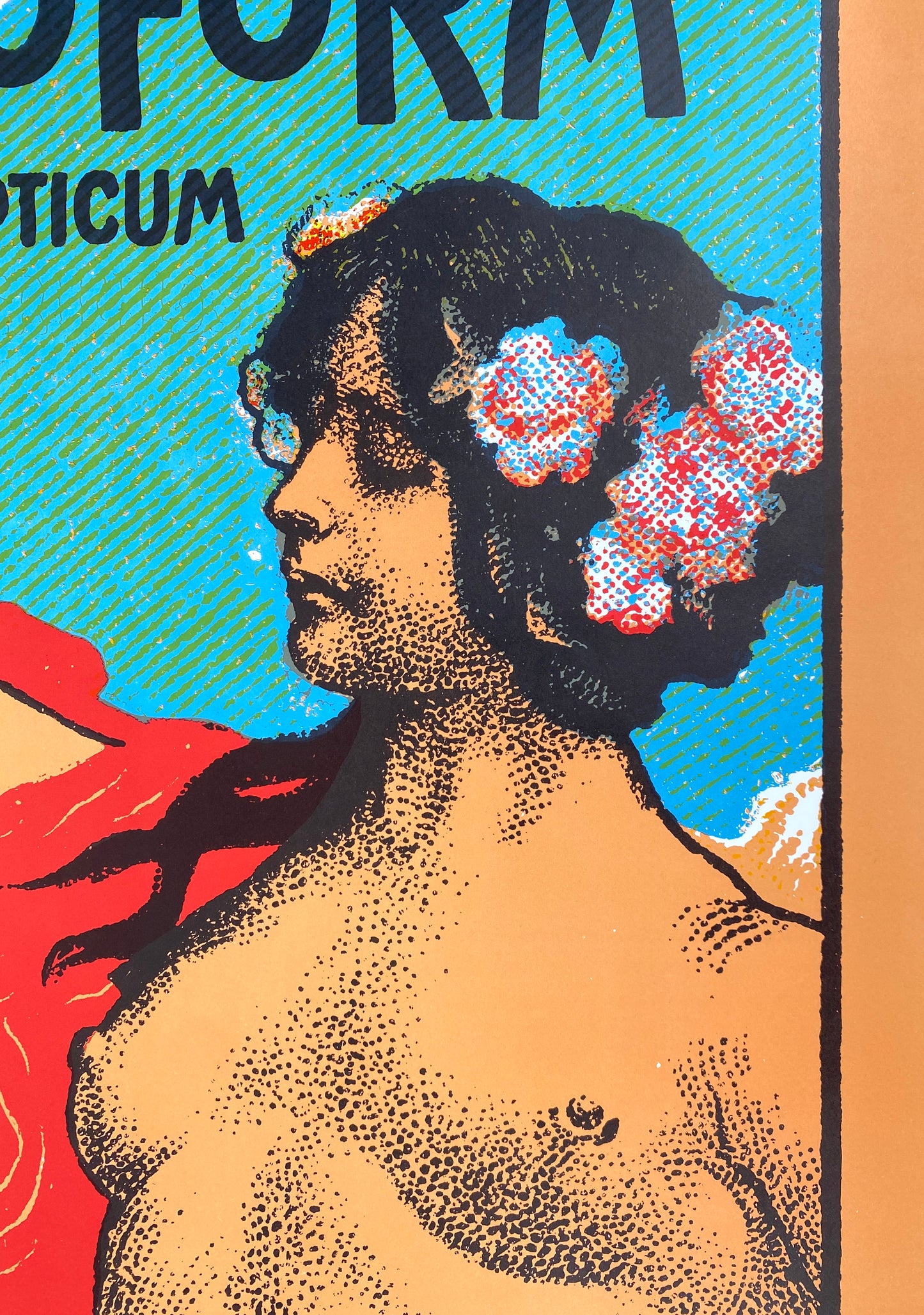 Nachdruck eines historischen Werbeplakats "Lysoform", um 1895/1970