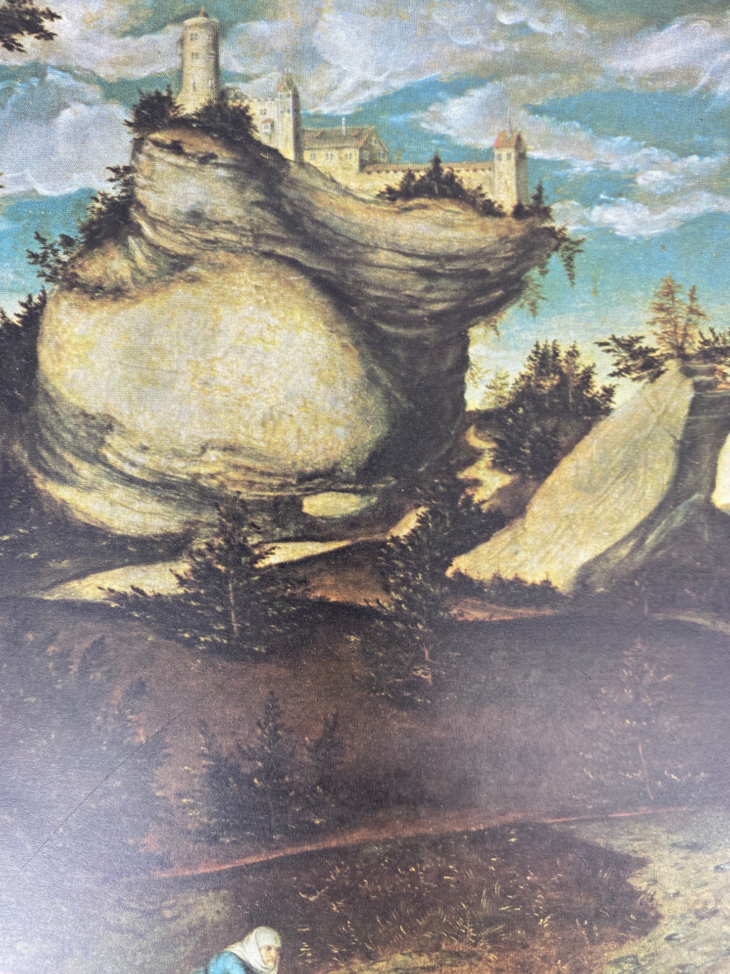 Lucas Cranach DÄ, Der Jungbrunnen. Kunstdruck des Klett Verlages