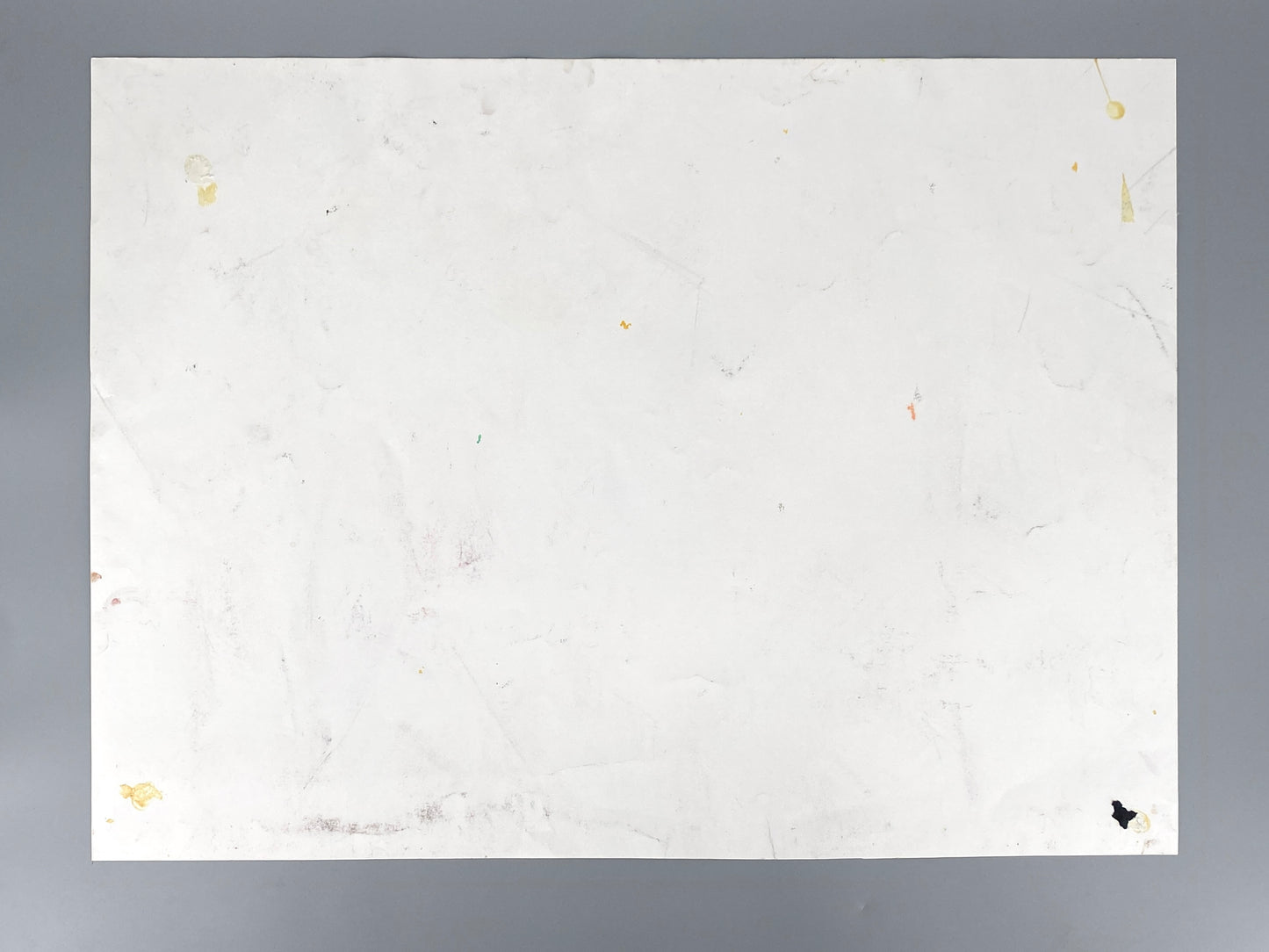 Signiertes und großes Pastellgemälde "Abstrakte Komposition" von Helga Engeln (1943–2024), 2002