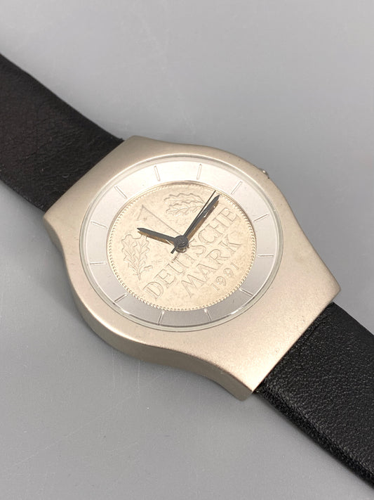Armbanduhr mit Deutscher Mark, Deutschland, 1991