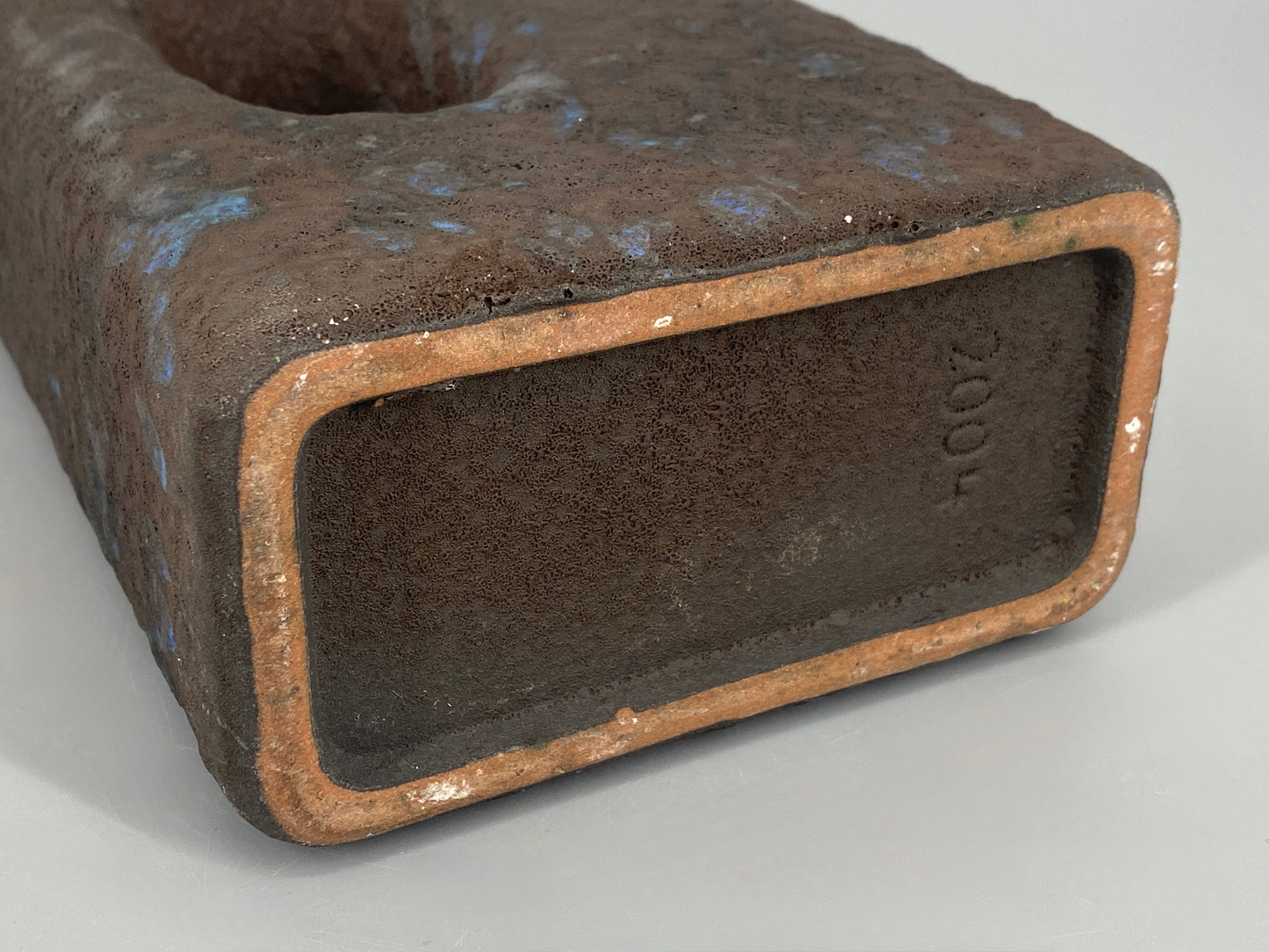 Fat Lava Keramikvase von Uebelacker Keramik, Deutschland 60/70er Jahre