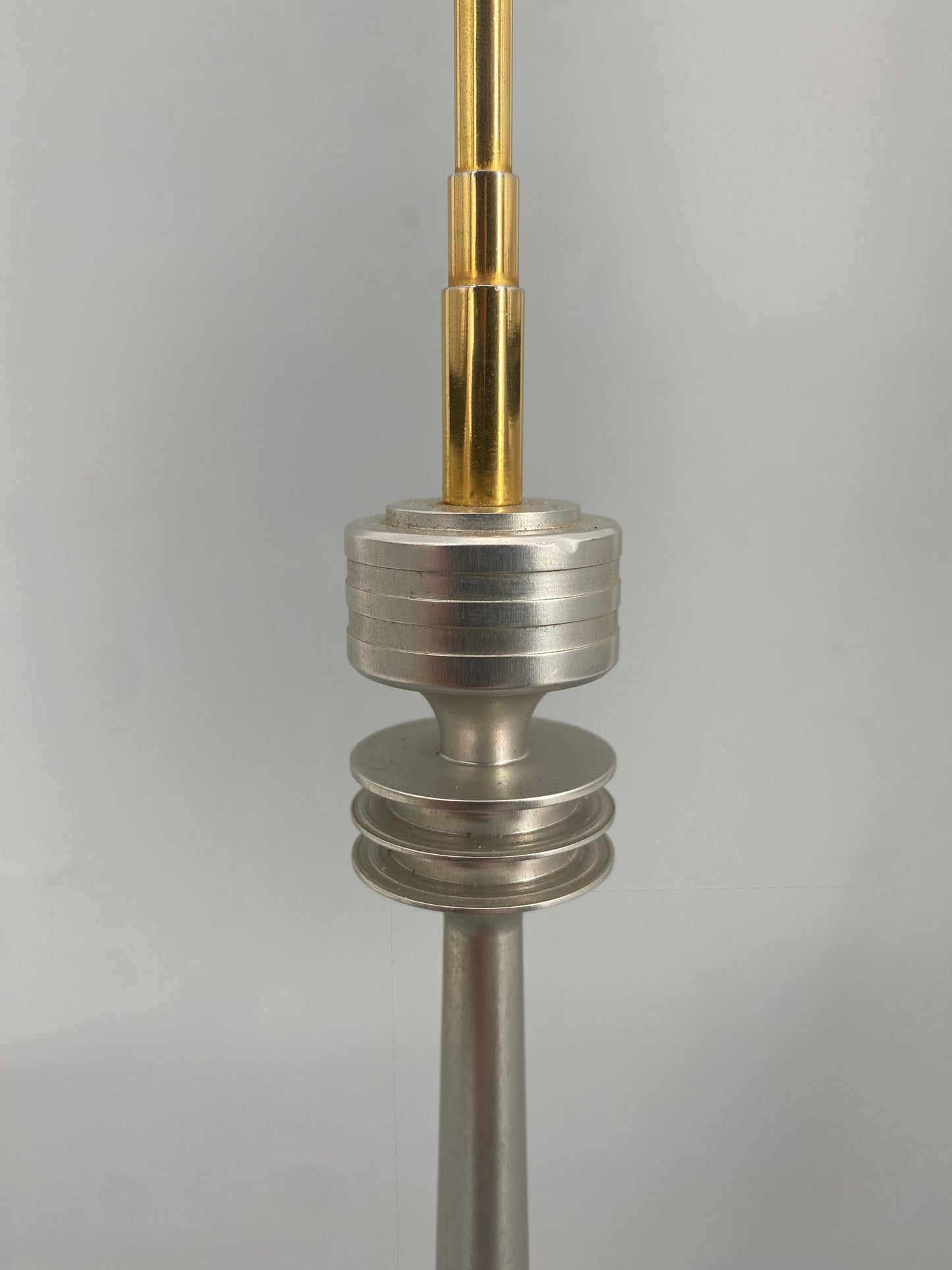 Modell des Olympiaturms in München, Deutschland, 1970er