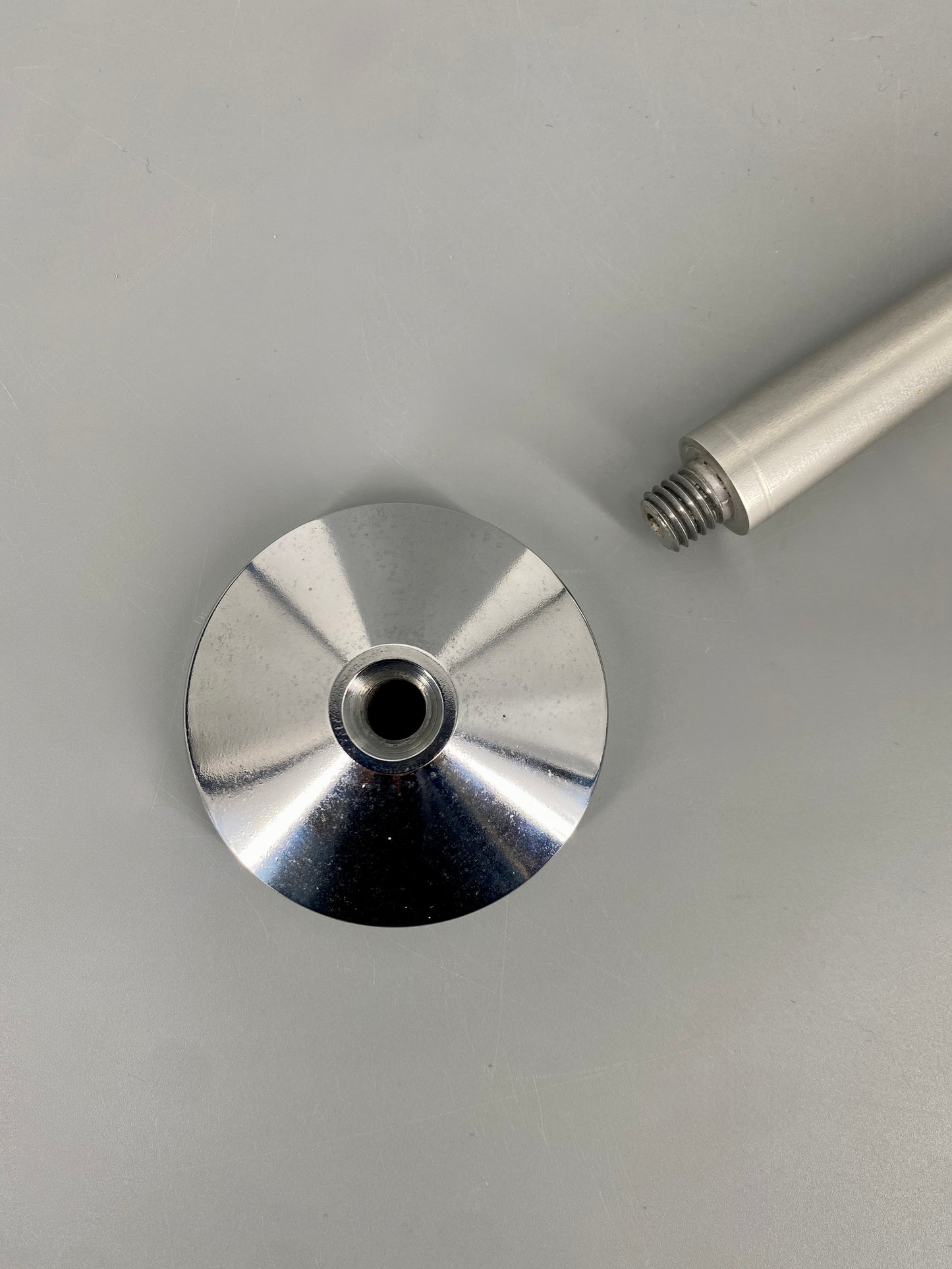 Modell des Olympiaturms in München, Deutschland, 1970er