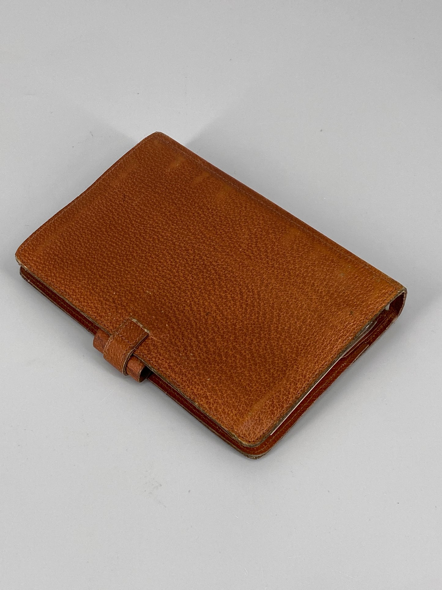 Leder-Planer von Mulberry Company mit Kalender von Filofax, Großbritannien, 1990er