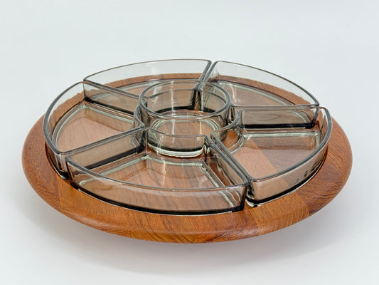 Digsmed, Drehteller, Teakholz, Lazy Susan