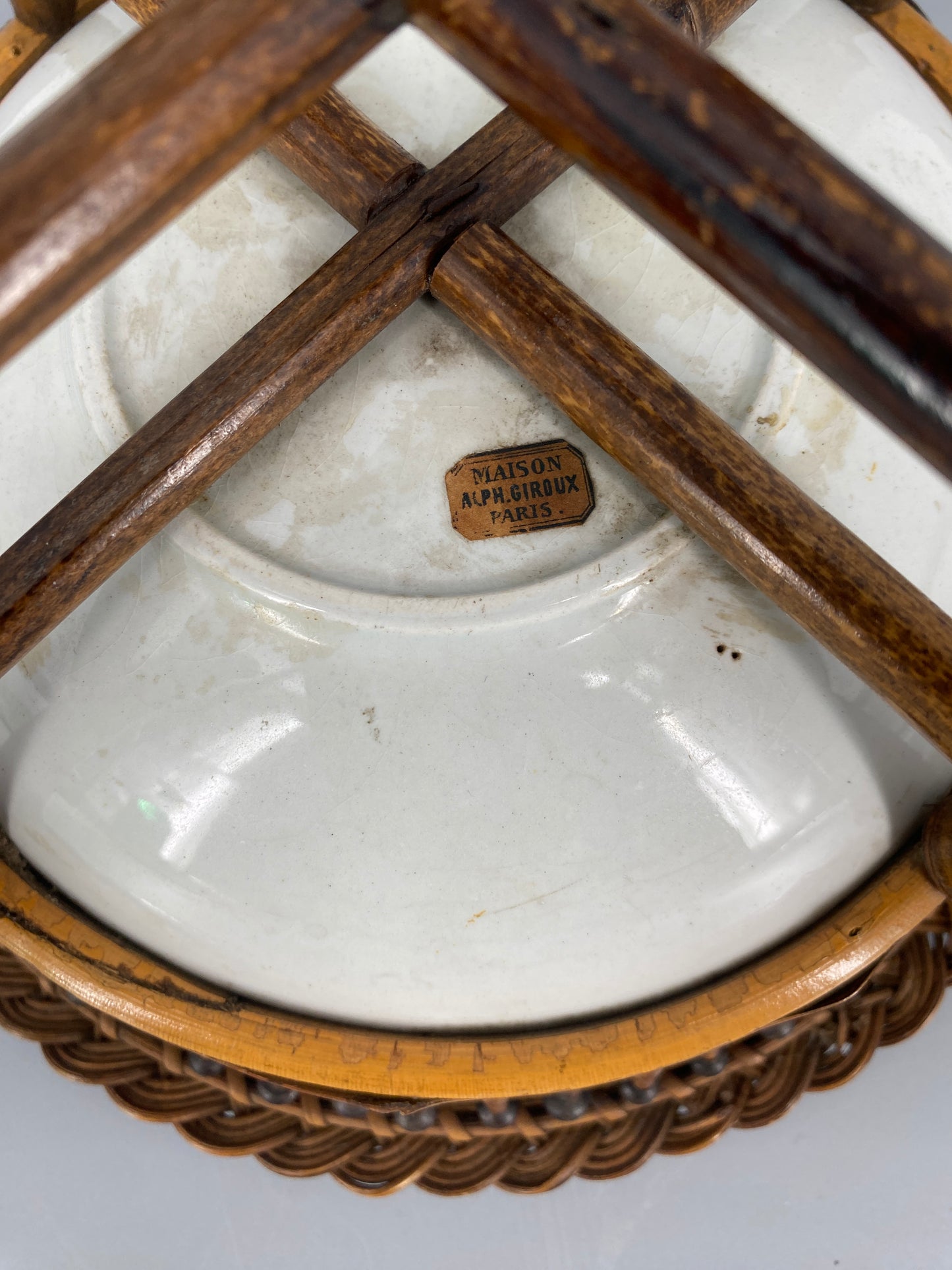 Tafelaufsatz von Alphonse Giroux, Paris, 19 Jh.