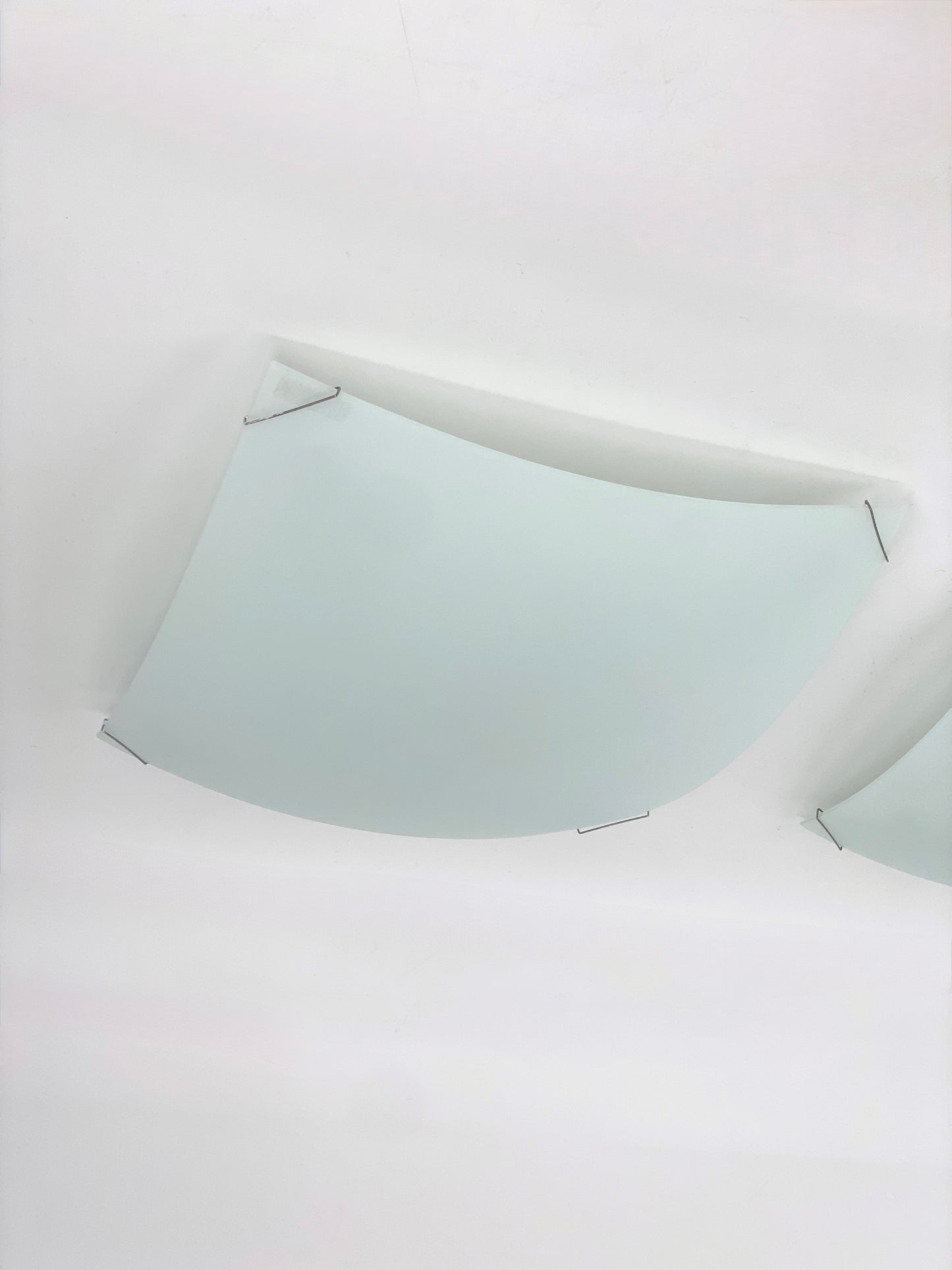 Deckenlampe aus Glas "Quadra Ice" von Proli Diffusion Studio für Vibia