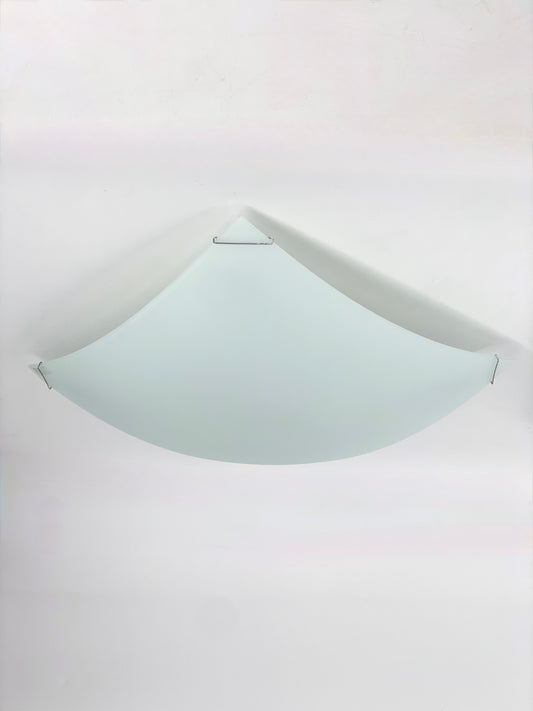 Deckenlampe aus Glas "Quadra Ice" von Proli Diffusion Studio für Vibia