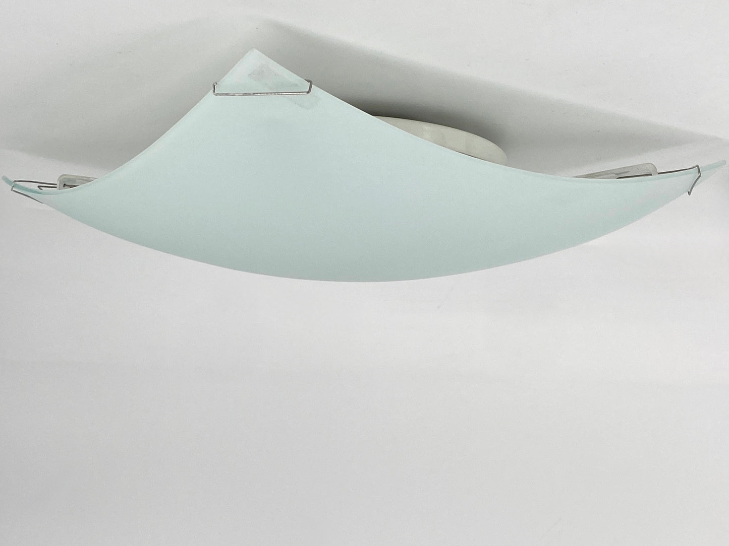 Deckenlampe aus Glas "Quadra Ice" von Proli Diffusion Studio für Vibia