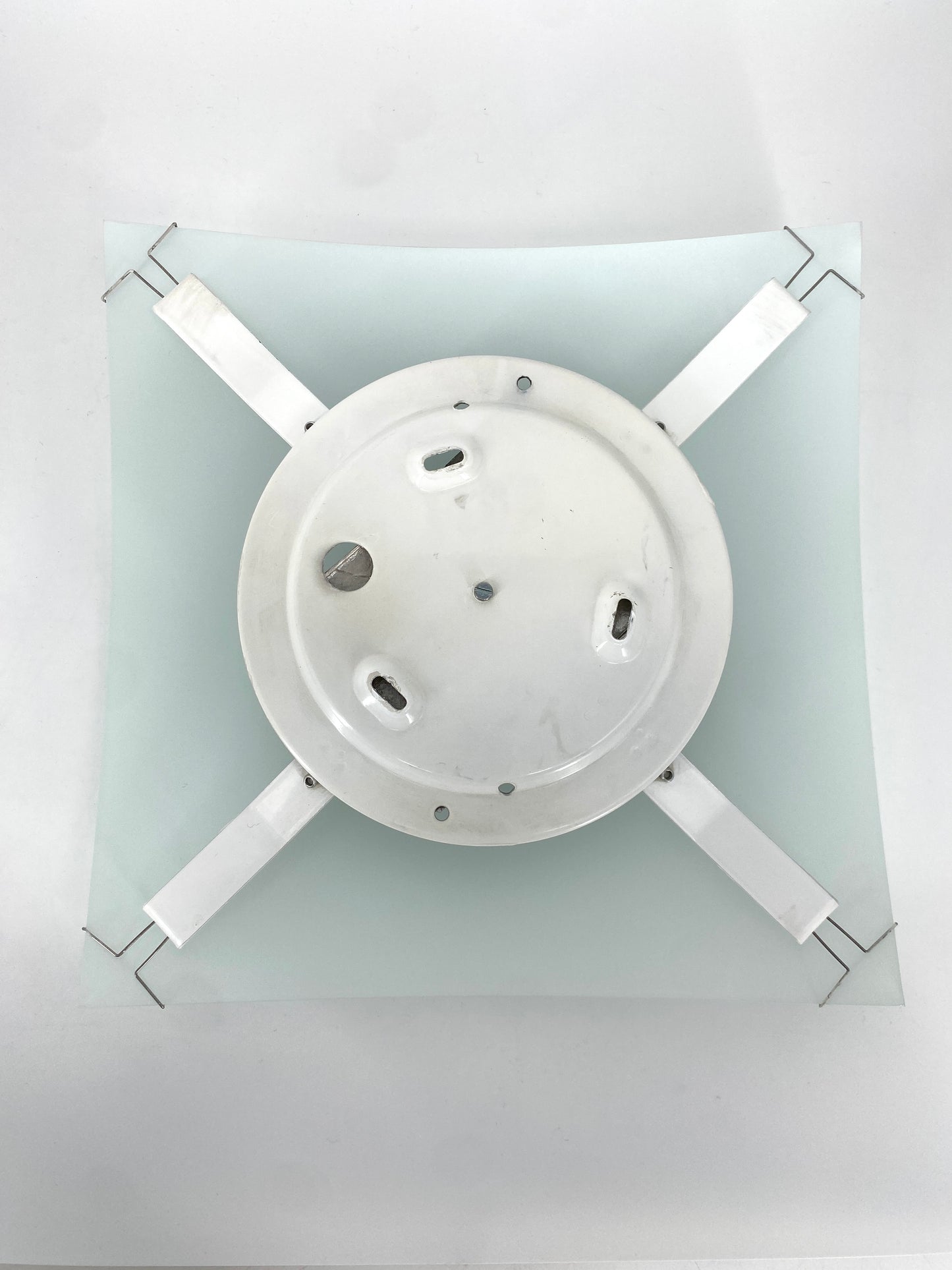 Deckenlampe aus Glas "Quadra Ice" von Proli Diffusion Studio für Vibia