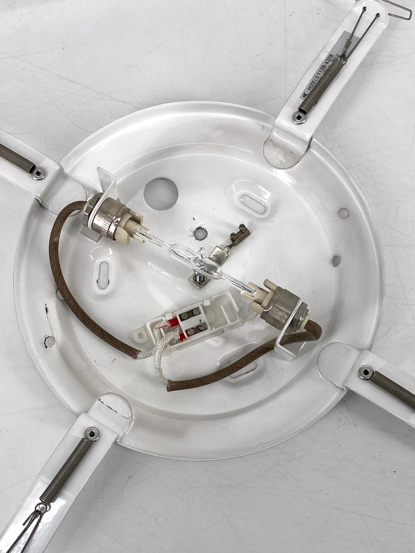 Deckenlampe aus Glas "Quadra Ice" von Proli Diffusion Studio für Vibia