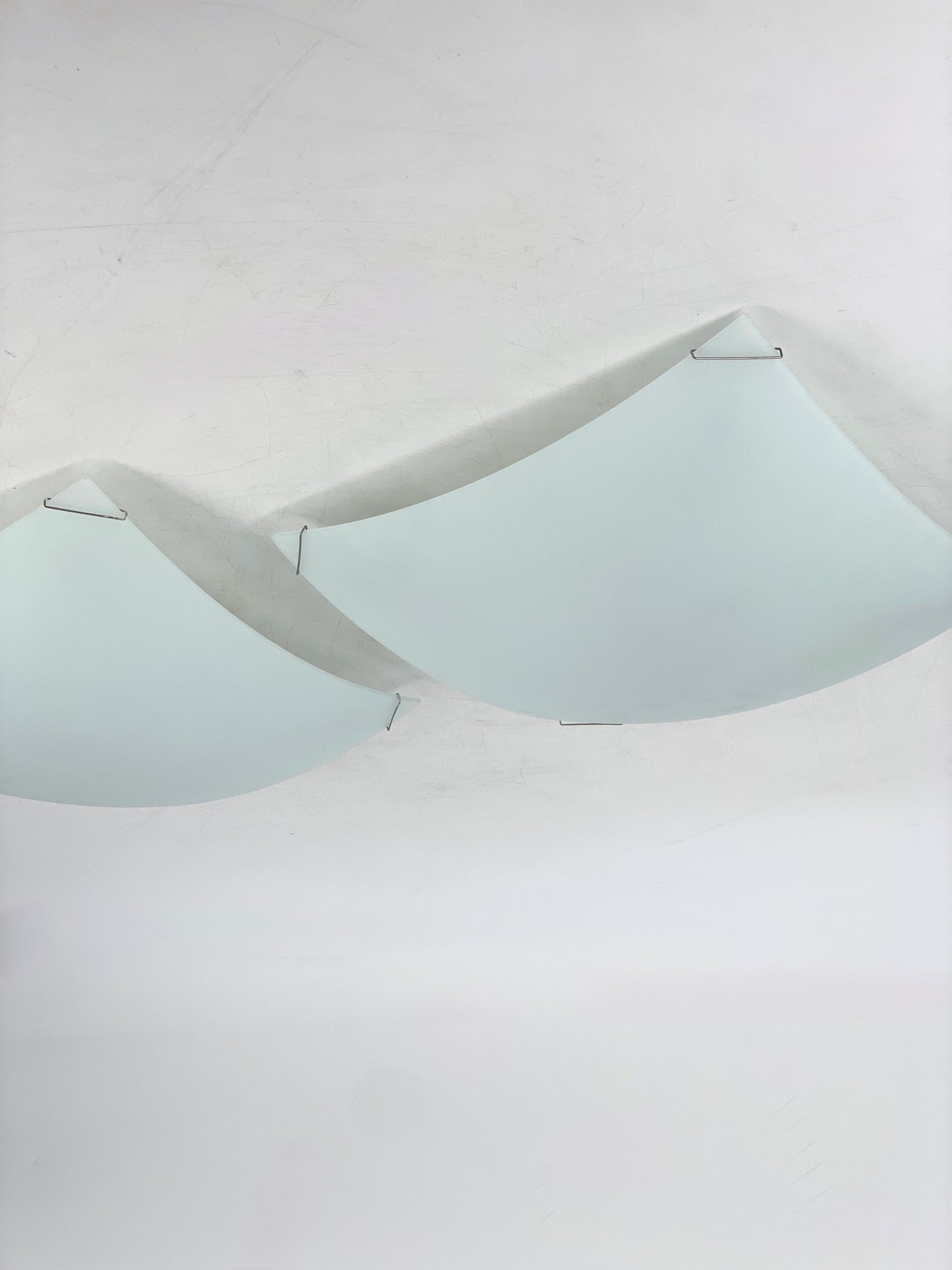 Deckenlampe aus Glas "Quadra Ice" von Proli Diffusion Studio für Vibia