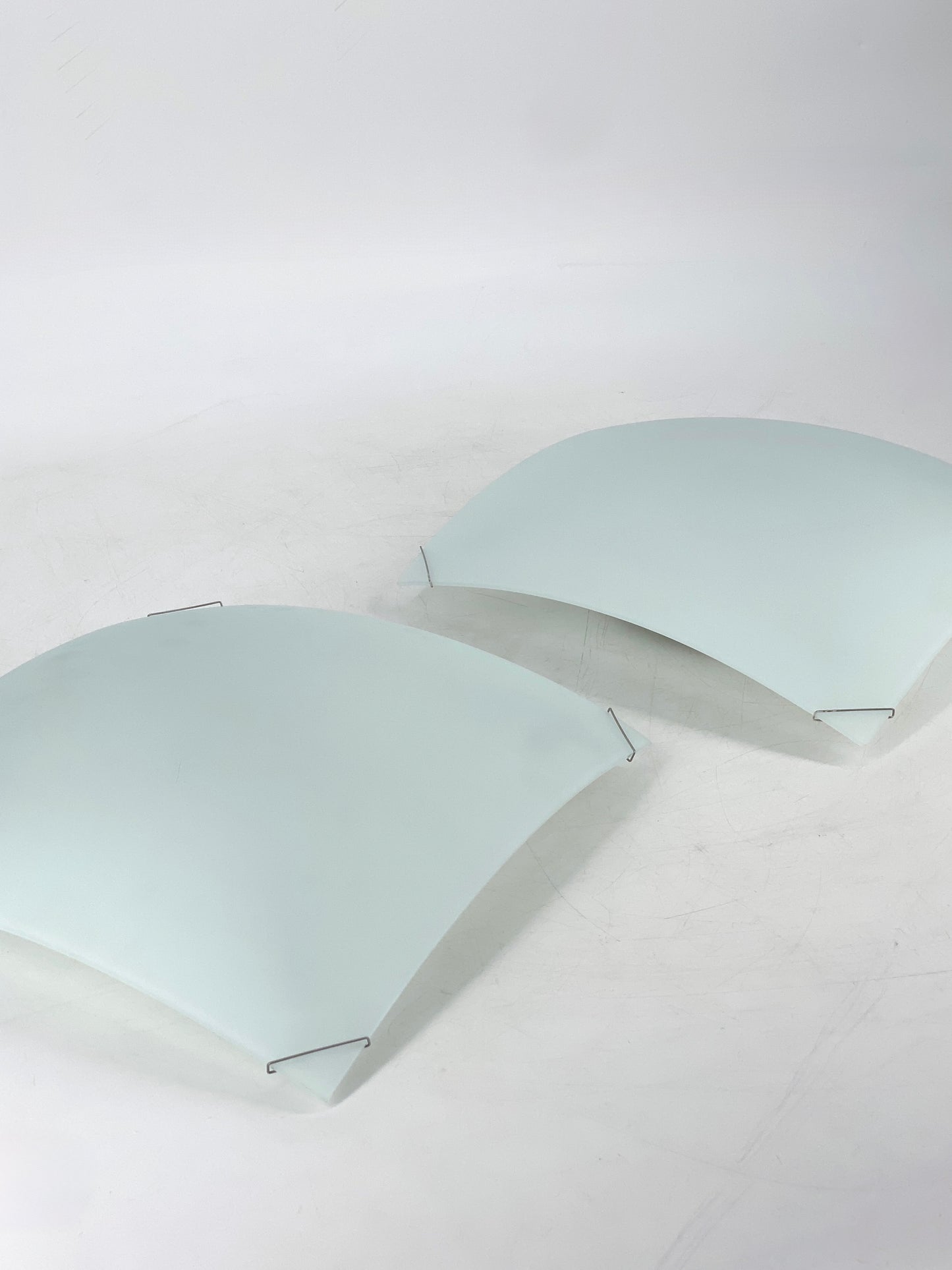 Deckenlampe aus Glas "Quadra Ice" von Proli Diffusion Studio für Vibia