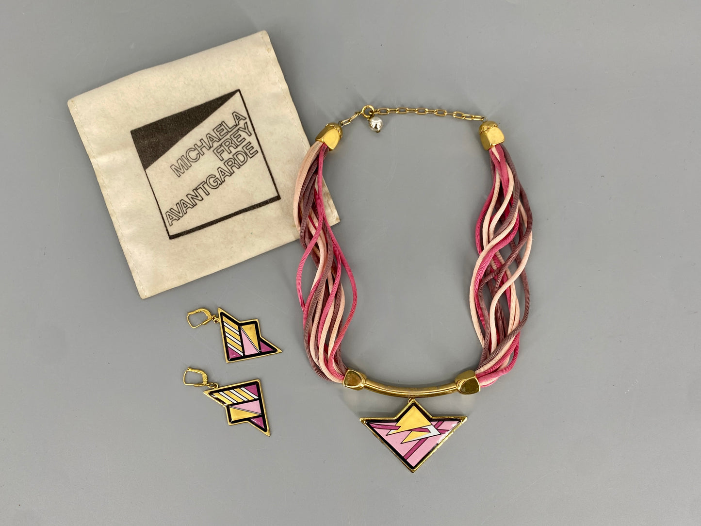 Schmuck Set von Michaela Frey, Wien, 80er Jahre