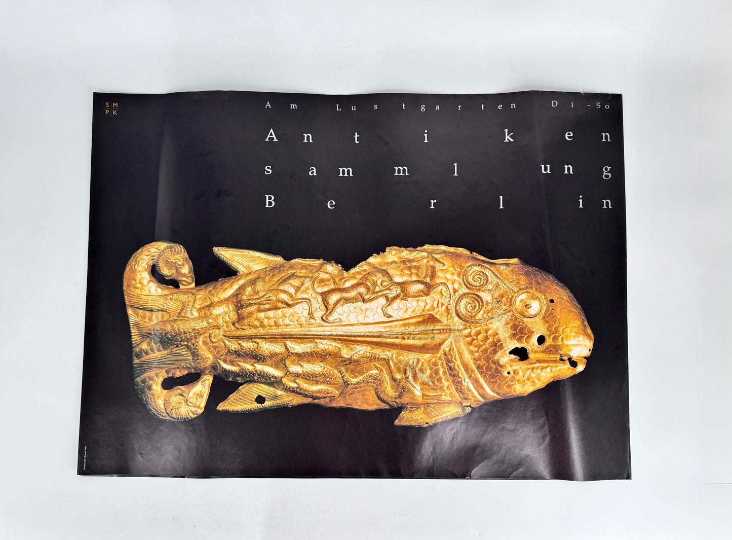 2x Plakate, Antikensammlung Berlin. Fisch von Vettersfeld, Perikles