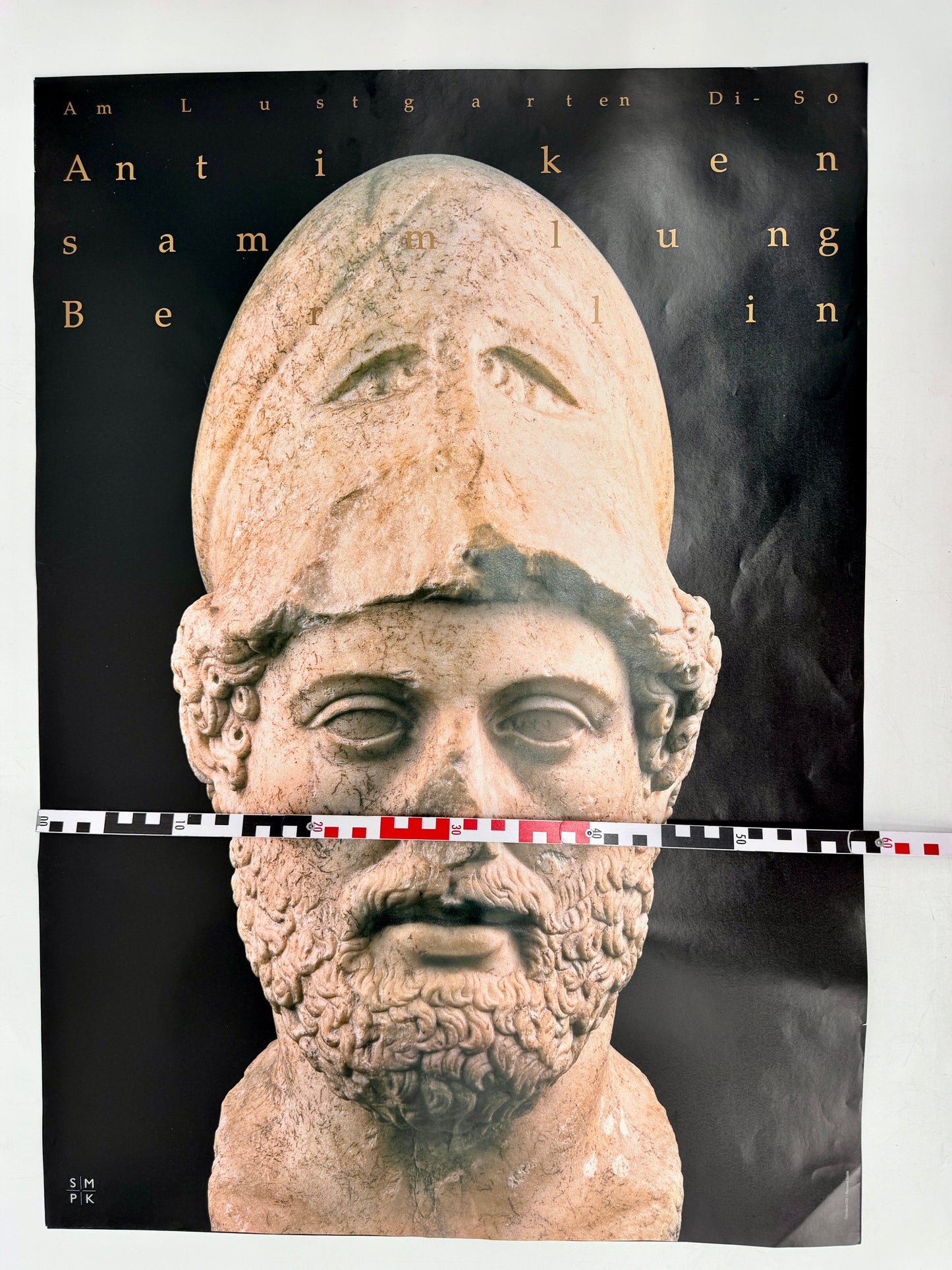2x Plakate, Antikensammlung Berlin. Fisch von Vettersfeld, Perikles