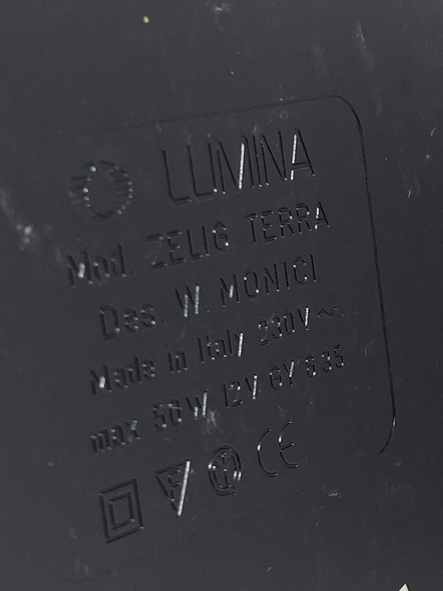 Zelig Terra Stehlampe von Walter Moncini für Lumina, Italien, 1980er