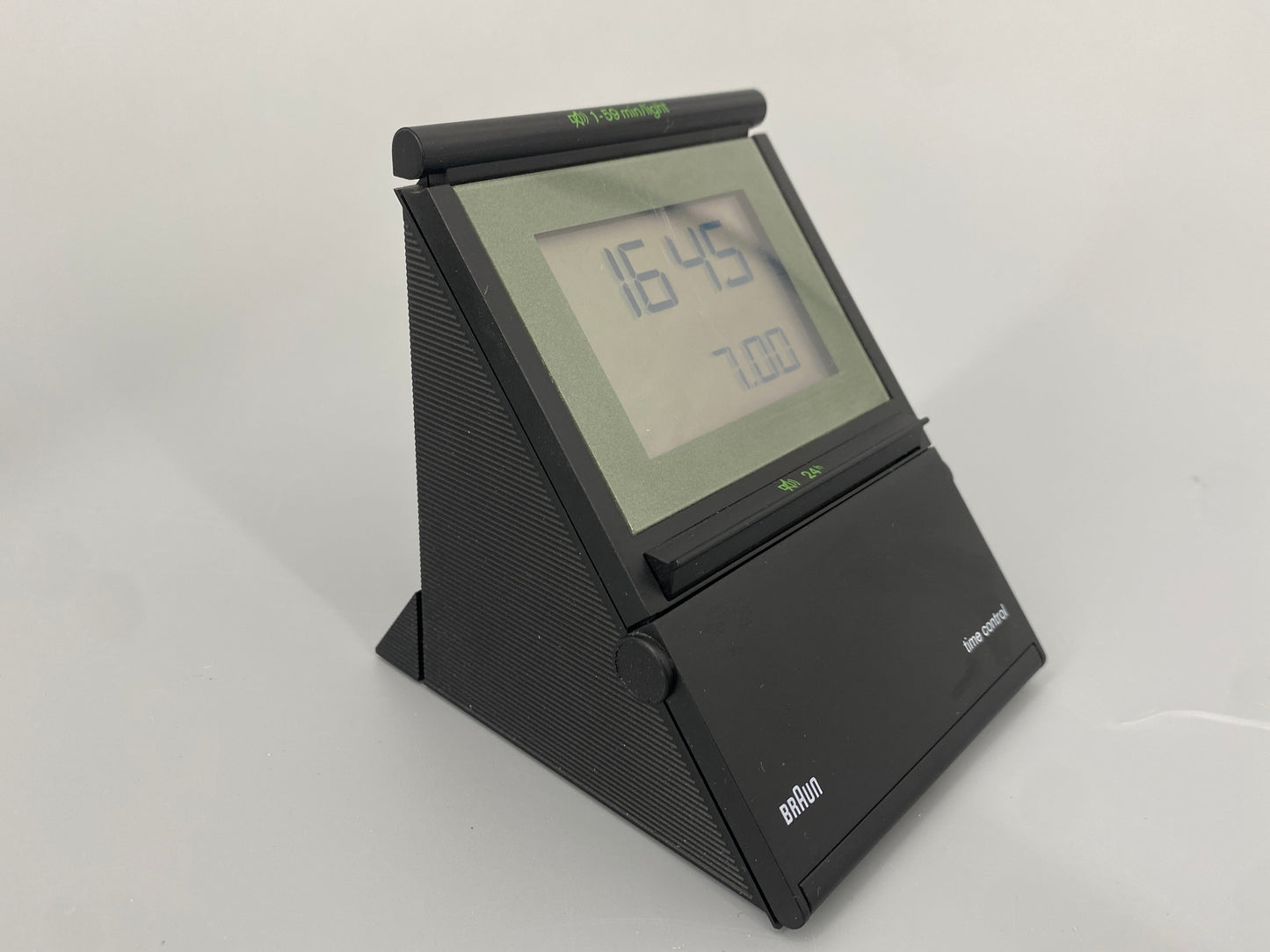 Funkwecker DB 10fsl von Dietrich Lubs für BRAUN in der original Verpackung, Deutschland 1991
