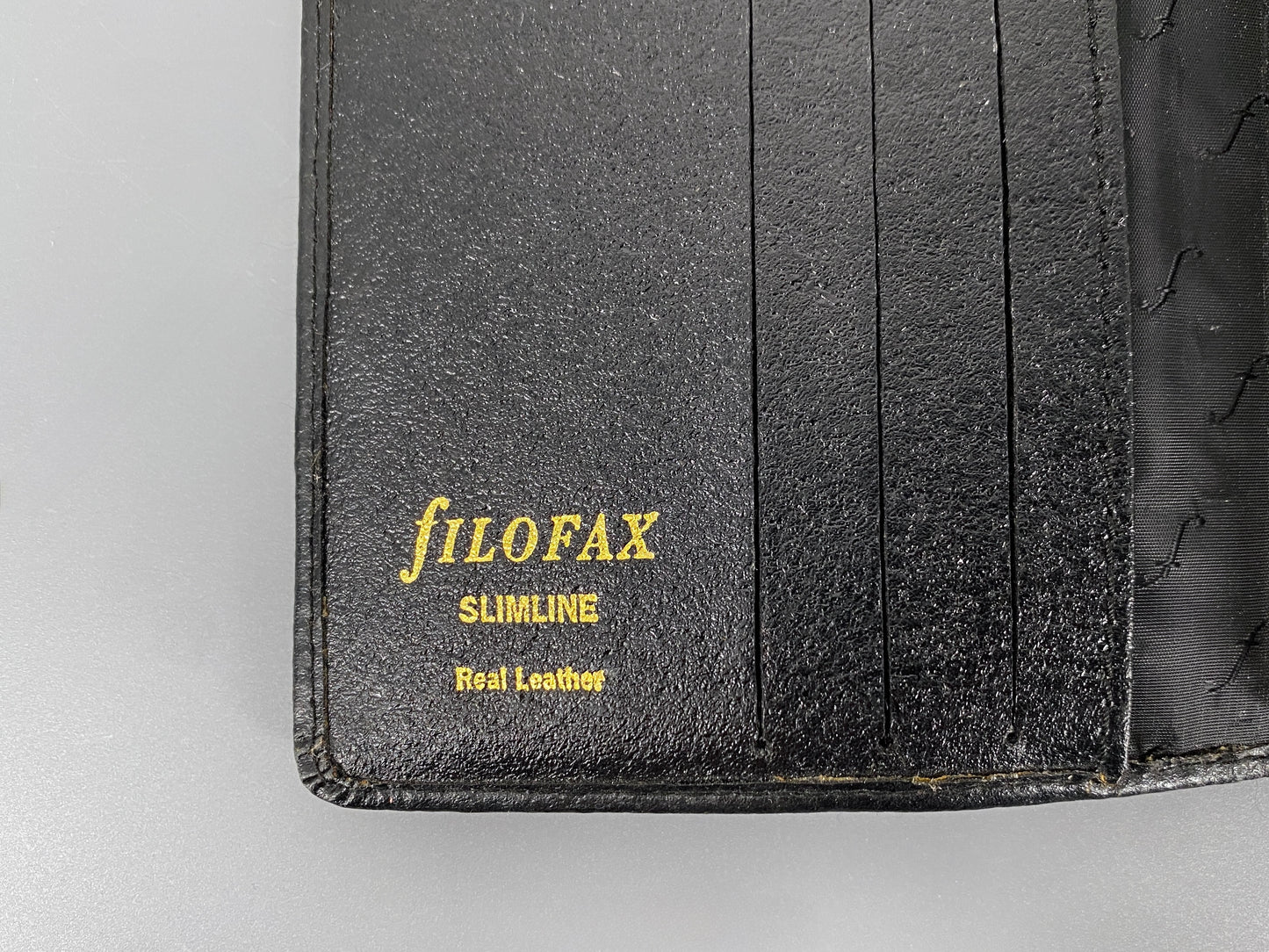 Leder-Planer von Filofax aus der Slimline, Großbritannien, 2010er Jahre