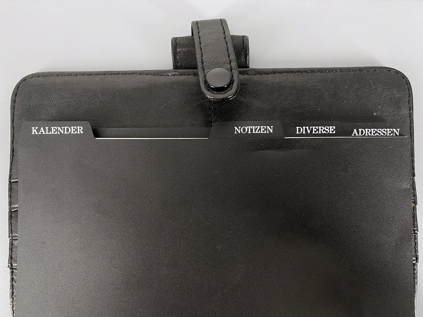 Planer aus Leder und Locher von Filofax, Großbritannien, 1990er