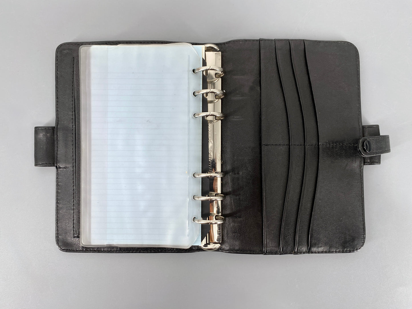 Planer aus Leder und Locher von Filofax, Großbritannien, 1990er