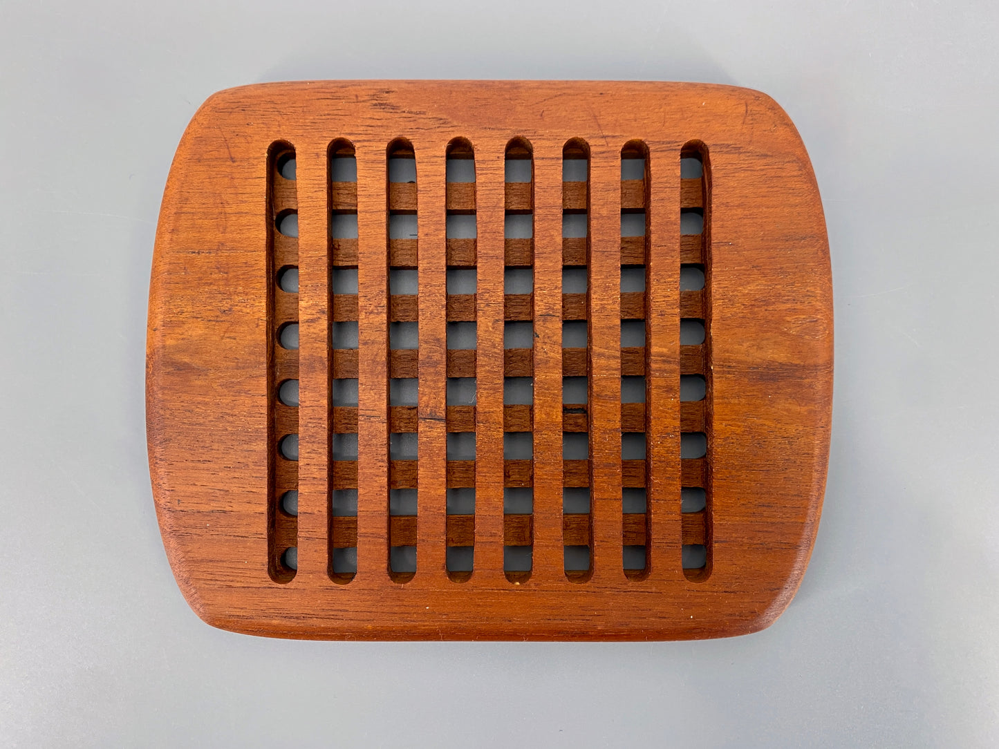 Vintage Untersetzer aus Teakholz