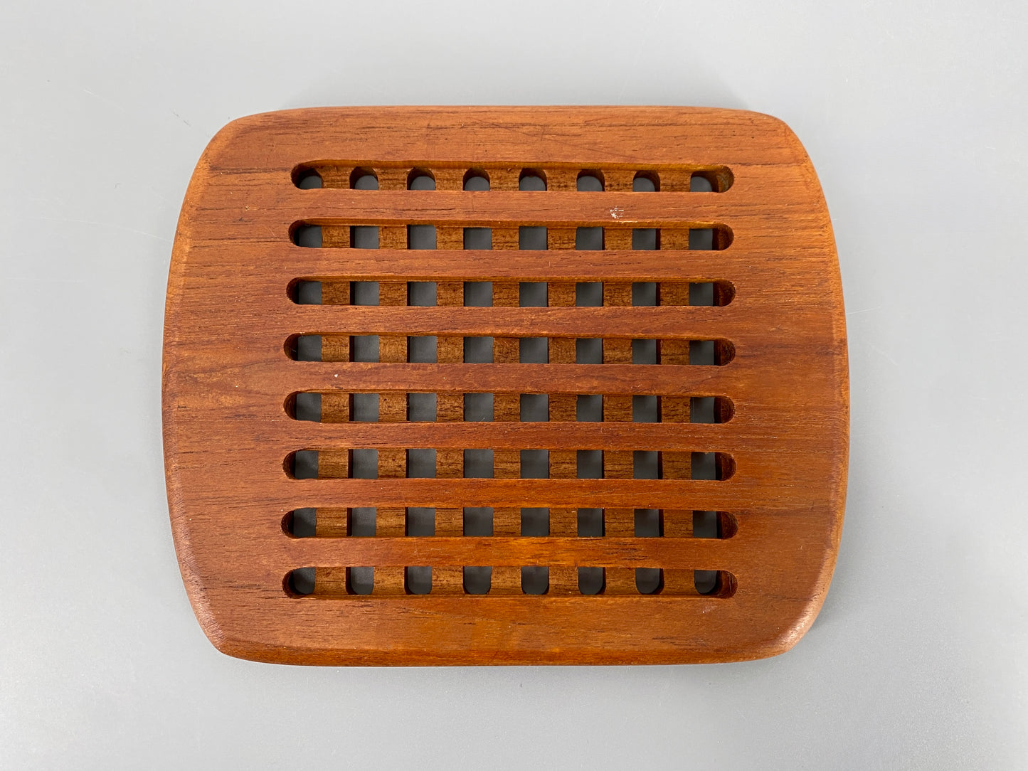 Vintage Untersetzer aus Teakholz