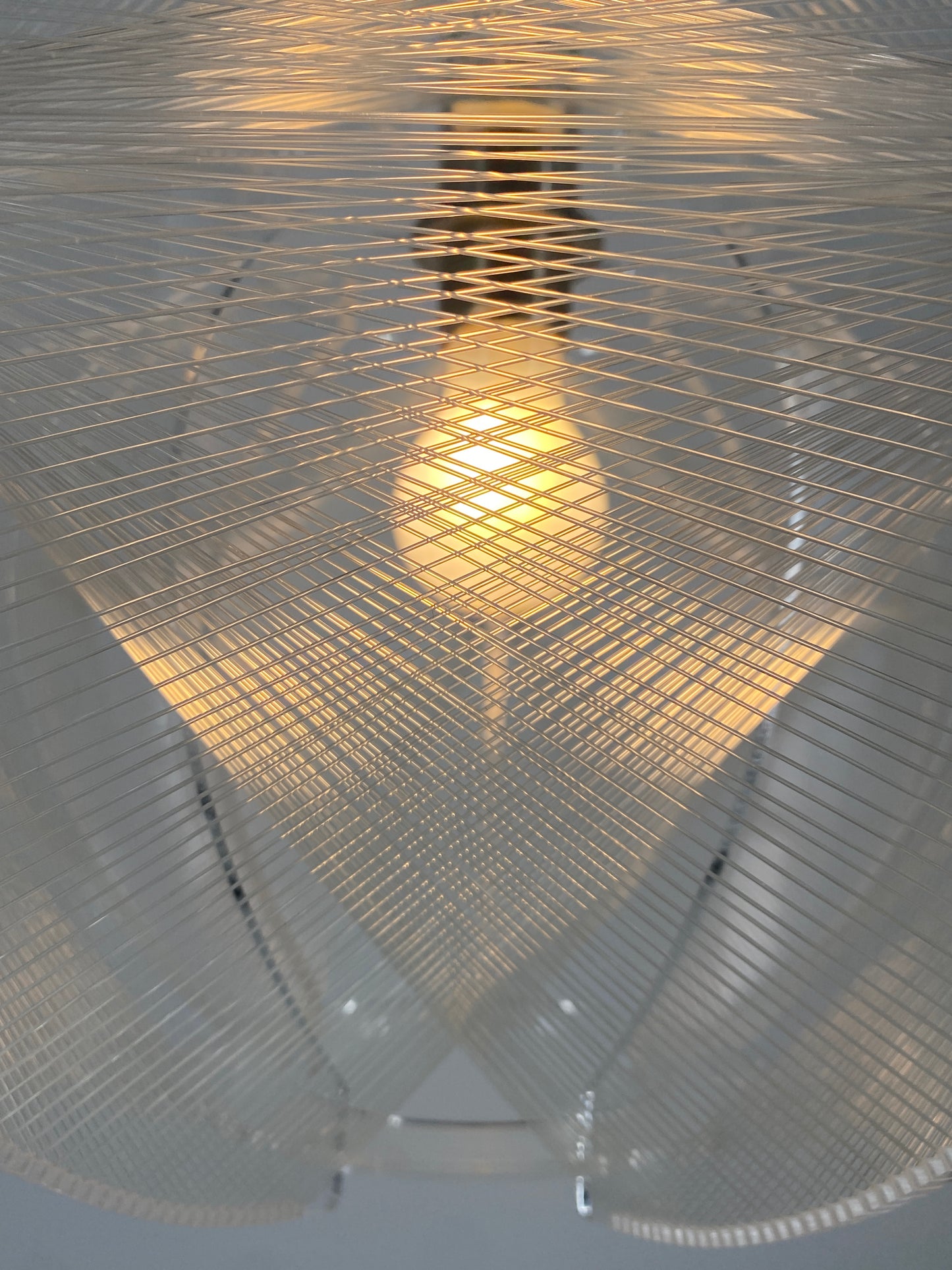 Hängelampe von Paul Secon für Sompex, Frankreich 1970er