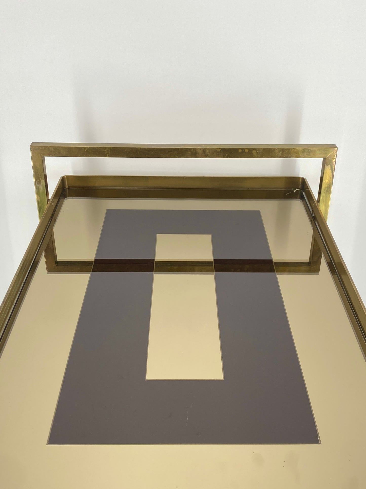 Französischer Servierwagen im Art Deco Stil, 50er 60er