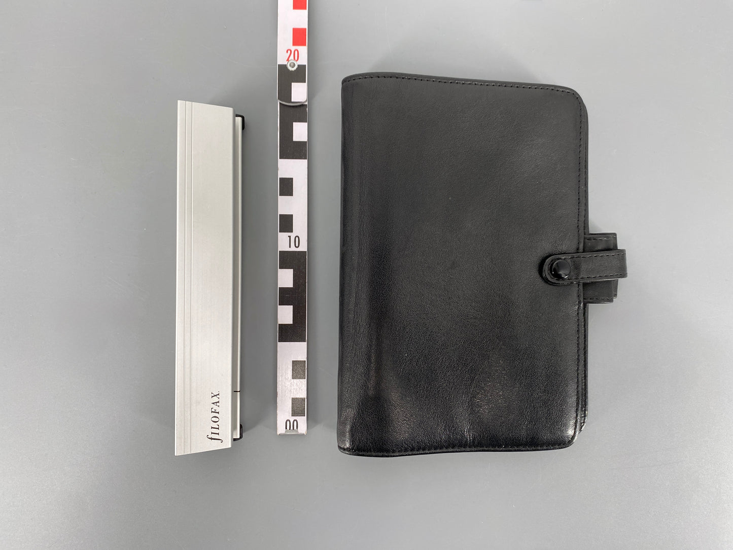 Planer aus Leder und Locher von Filofax, Großbritannien, 1990er