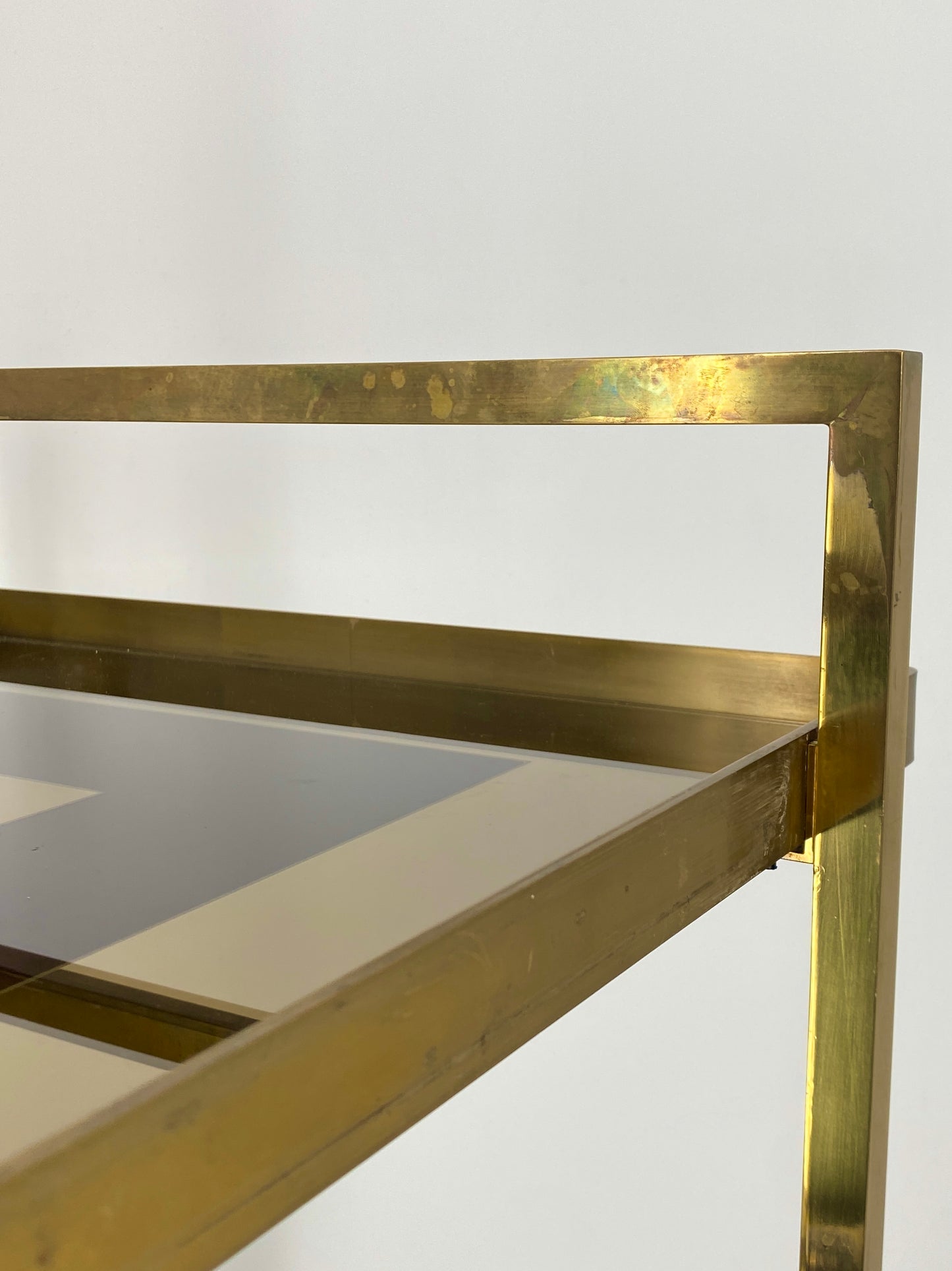 Französischer Servierwagen im Art Deco Stil, 50er 60er