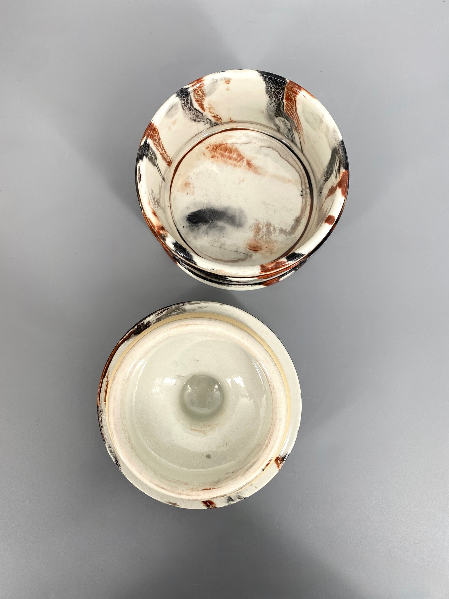 Keramikdose von SC3 Italy, 60er