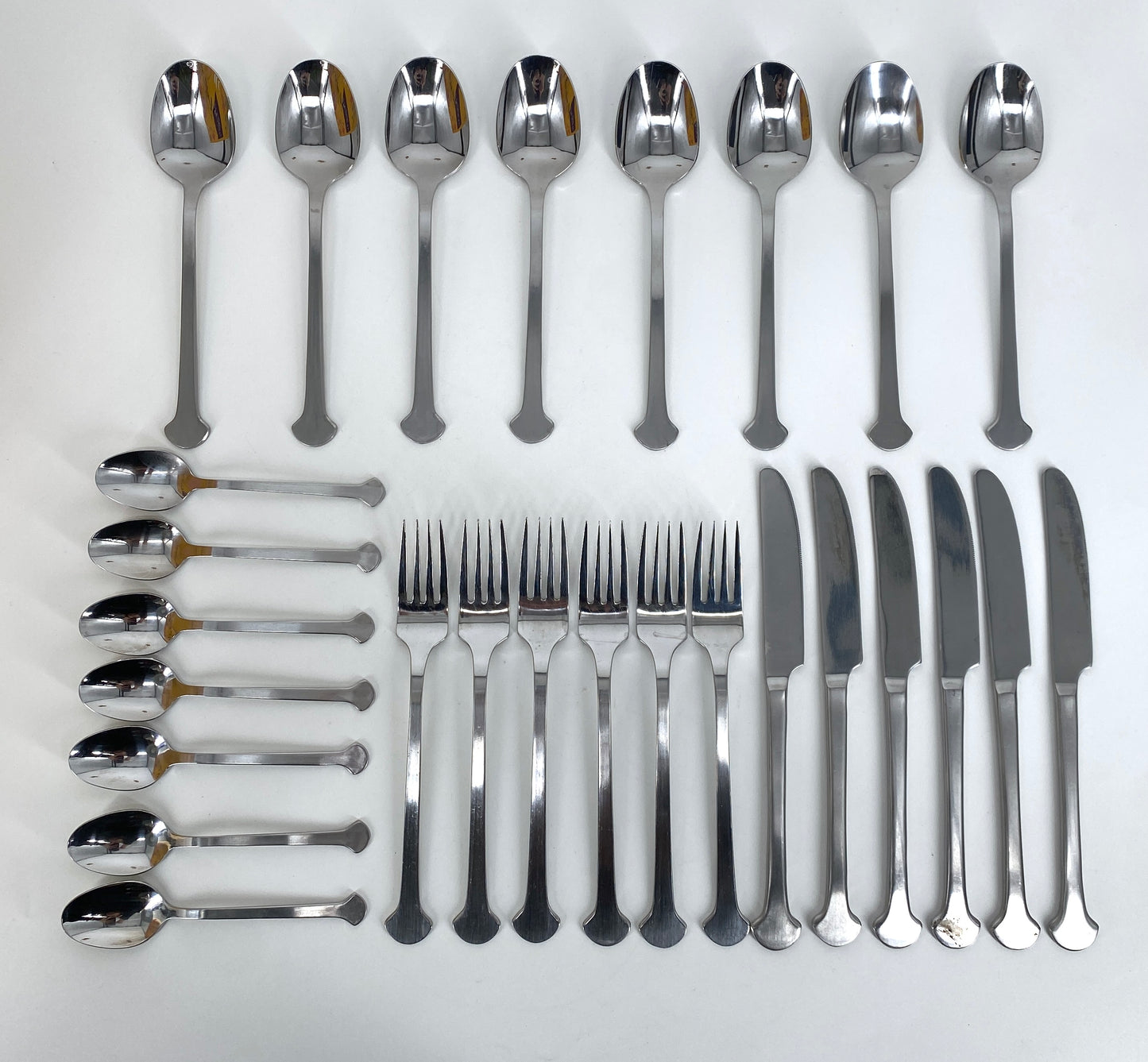 Besteck von Amefa, 27 Teilig, Niederlande, 1980er